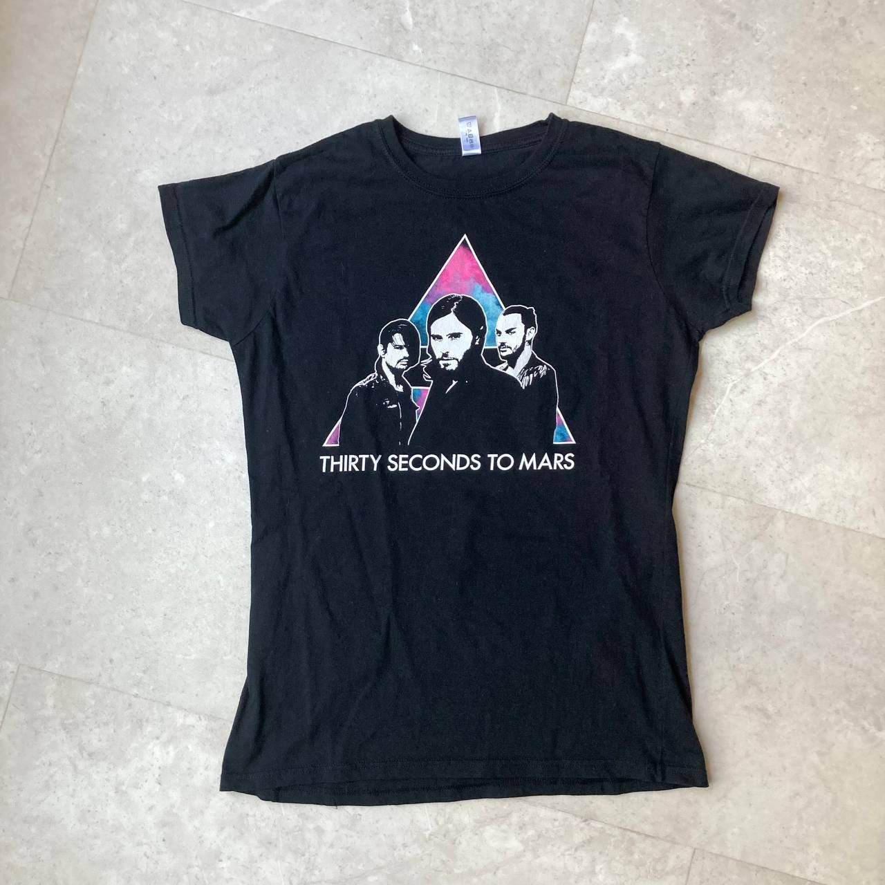 Band Tees Vintage 30 Seconds To Mars Jared Leto Rock Band Tour Tee Size L / US 10 / IT 46 - 1 Thumbnail
