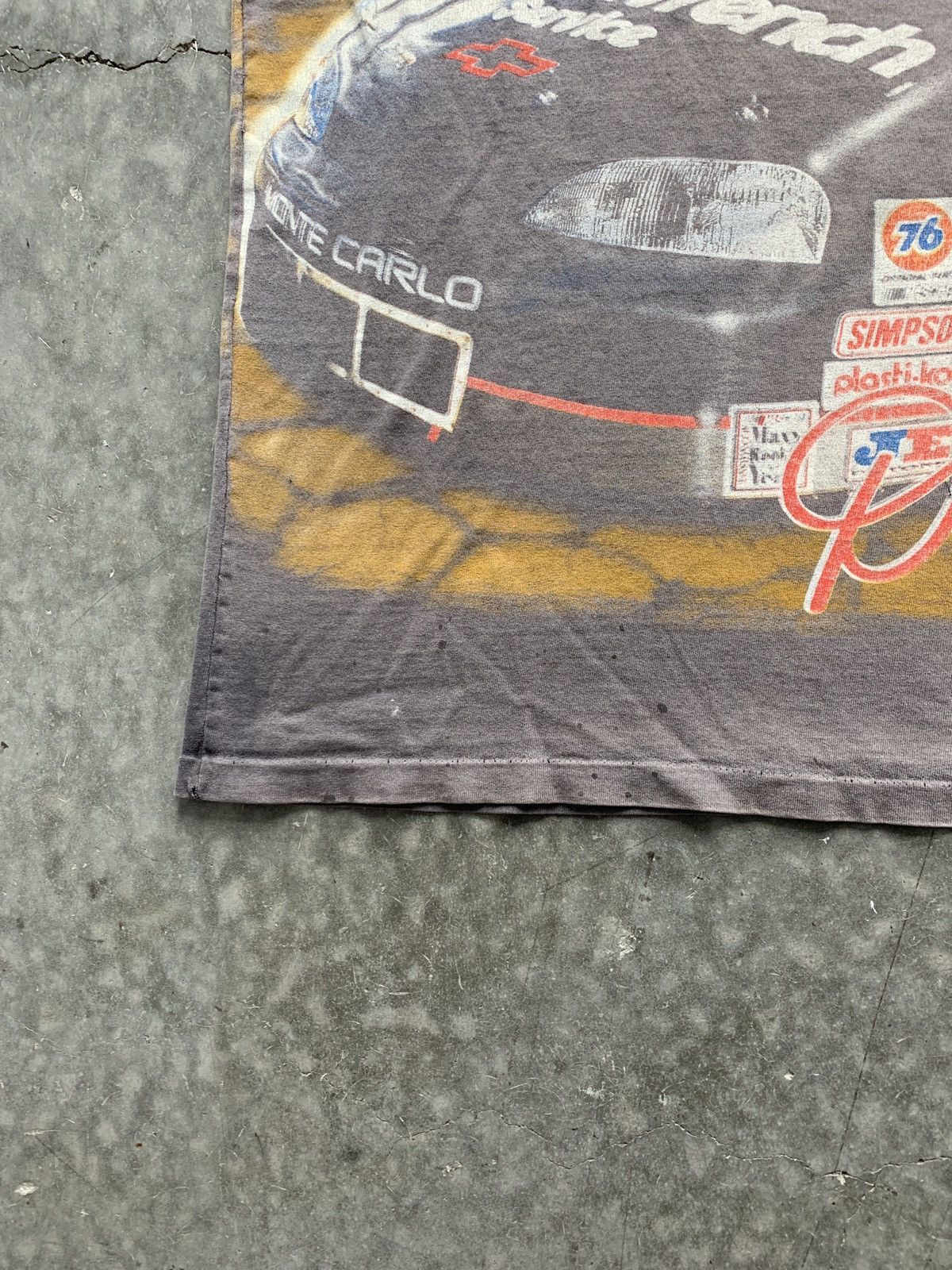 NASCAR CRAZY Vintage 90s Dale Earnhardt 700+ Horses Tee Faded Baggy Size US L / EU 52-54 / 3 - 2 Thumbnail