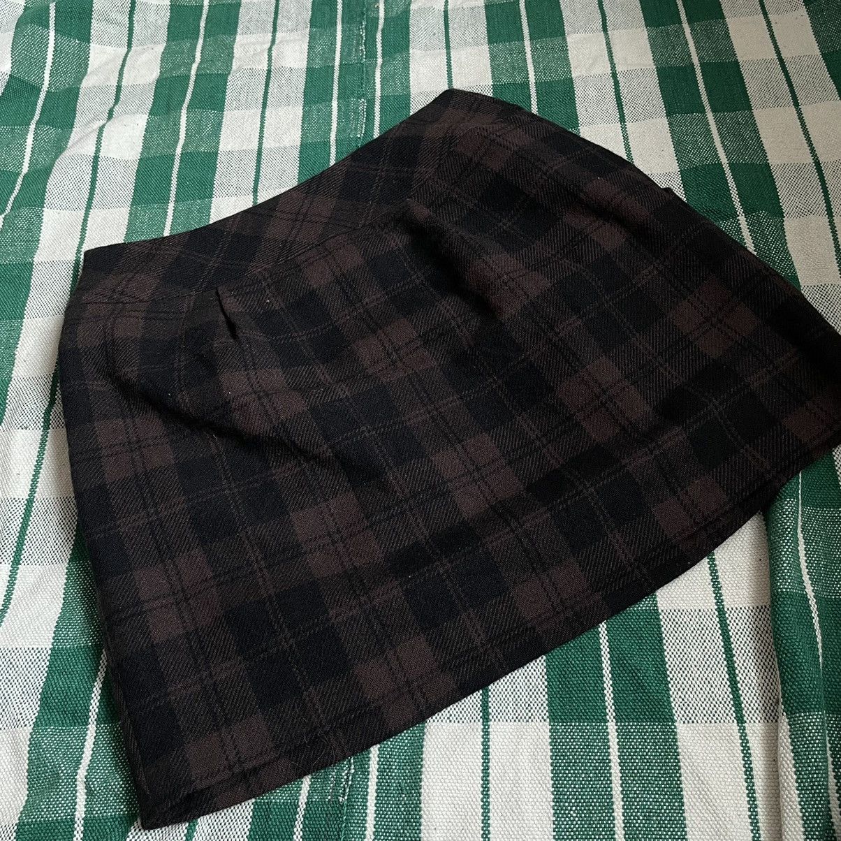 If Six Was Nine × Seditionaries Japanese Flannel Plaided School Girl Mini Skirt Size 28" / US 6 / IT 42 - 2 Thumbnail