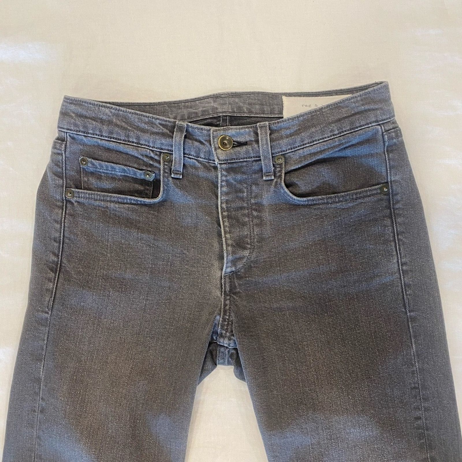 Rag & Bone Rag & Bone Women's Standard Issue Slim Leg Fit 2 Jeans - 28 Size 28" / US 6 / IT 42 - 3 Thumbnail