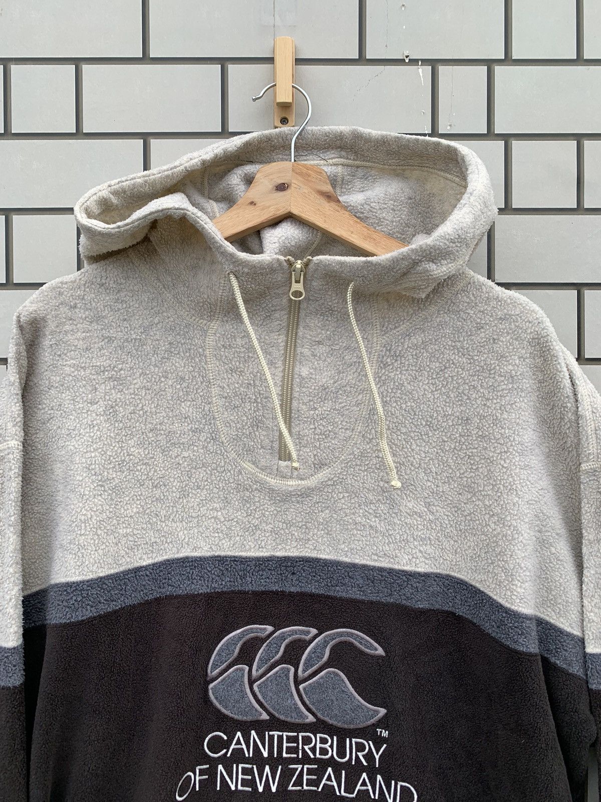 Canterbury of New Zealand × Vintage Vintage Canterbury x Polartec Sweatshirt Hoodie Half Zip Size US XL / EU 56 / 4 - 5 Thumbnail