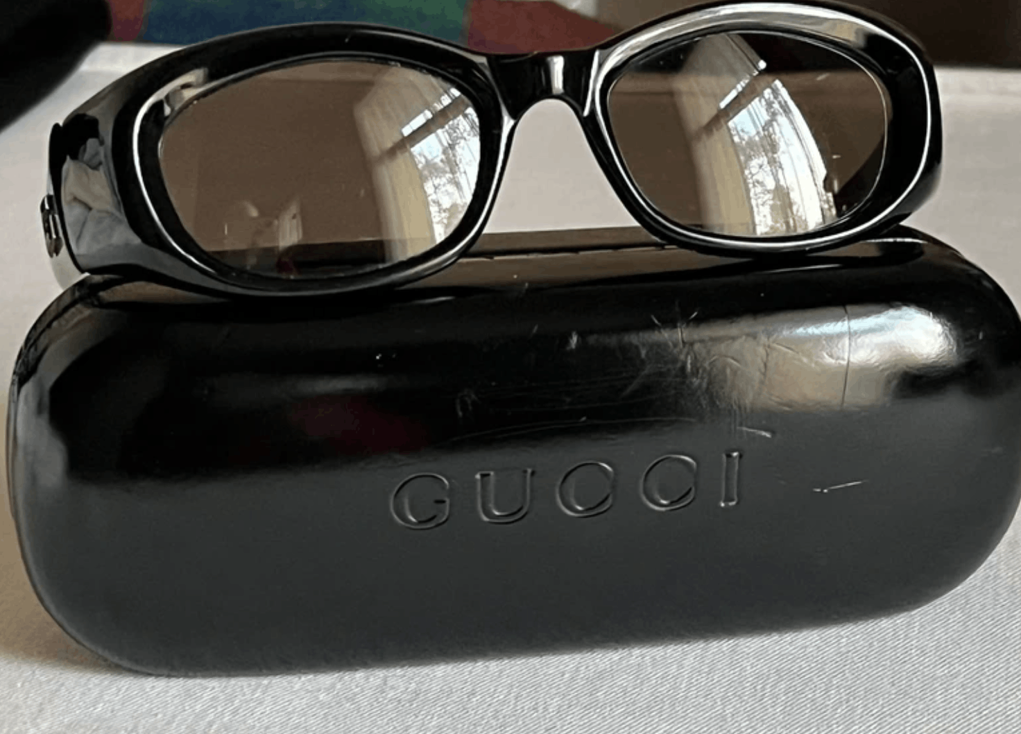 Gucci GUCCI Sunglasses GG2432 Shield Rimless 90s Wrap 1190 Vintage Size ONE SIZE - 4 Thumbnail
