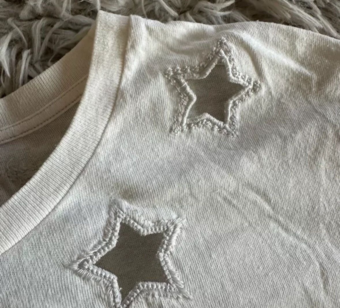 Yves Saint Laurent Saint Laurent SLP 18SS White Star Short sleeved T-shirt Size US S / EU 44-46 / 1 - 4 Thumbnail