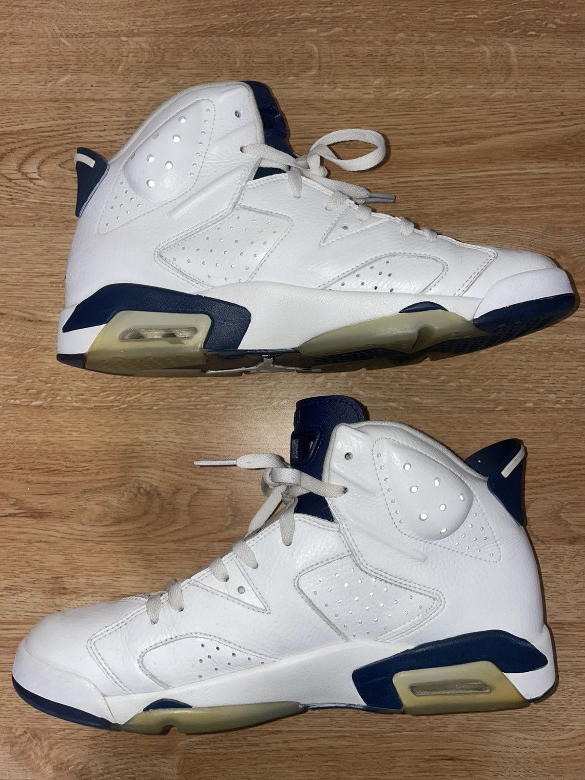 Jordan Brand Jordan 6 “Midnight Navy” Size US 12 / EU 45 - 3 Thumbnail