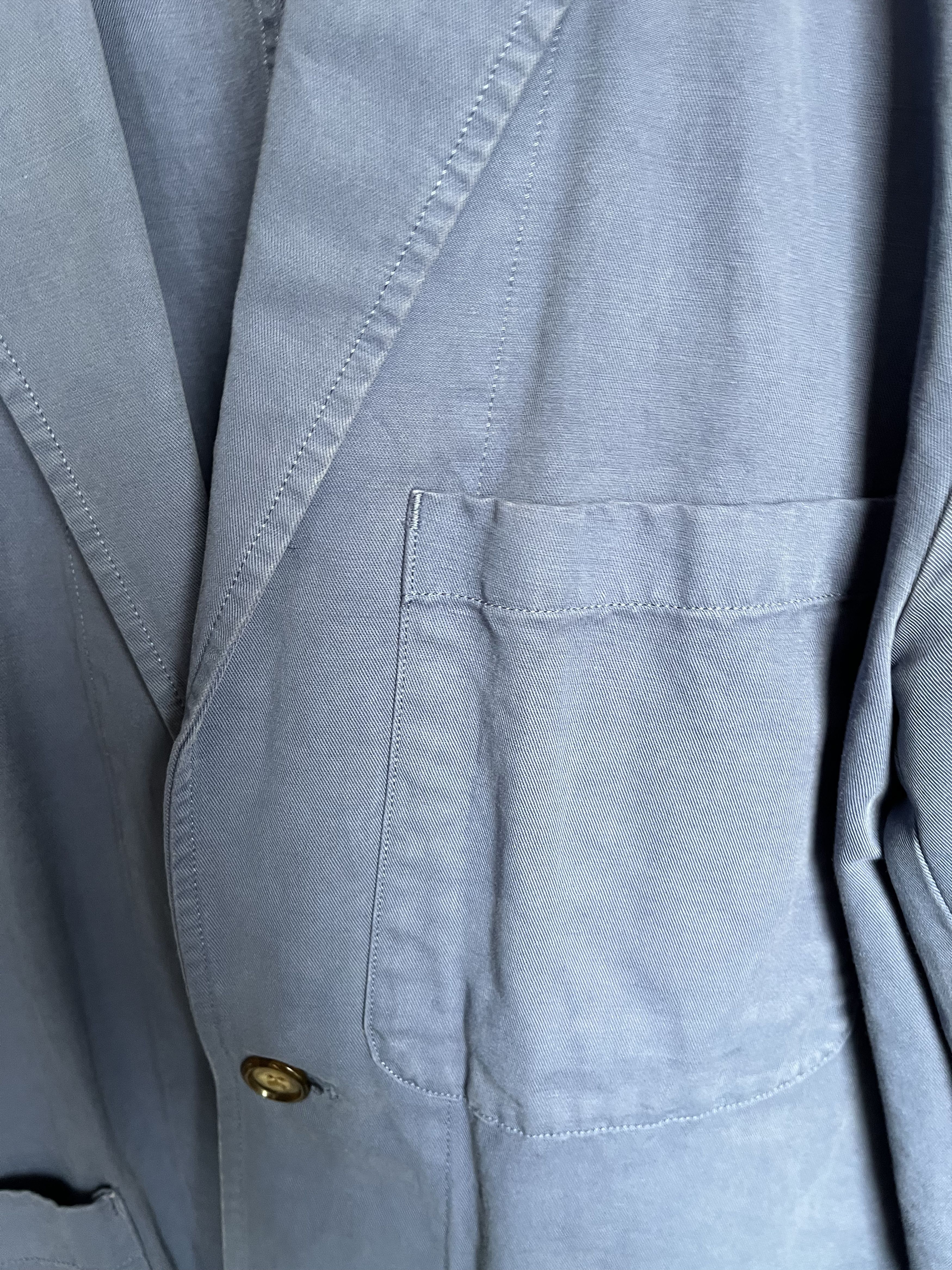 J.Crew J. Crew French Blue Work Blazer Size 38R - 3 Thumbnail