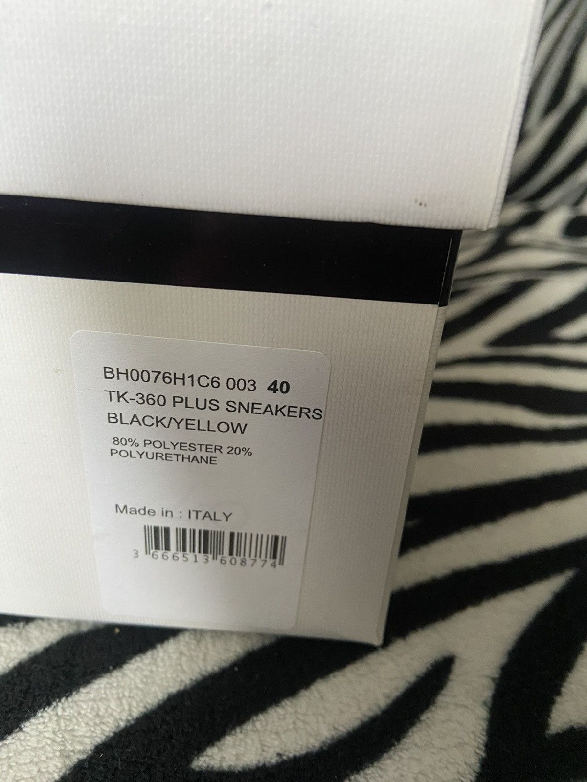 Givenchy Givenchy TK-360 Slip-On Sneakers — Black / Red & Yellow Size US 7 / IT 37 - 9 Thumbnail