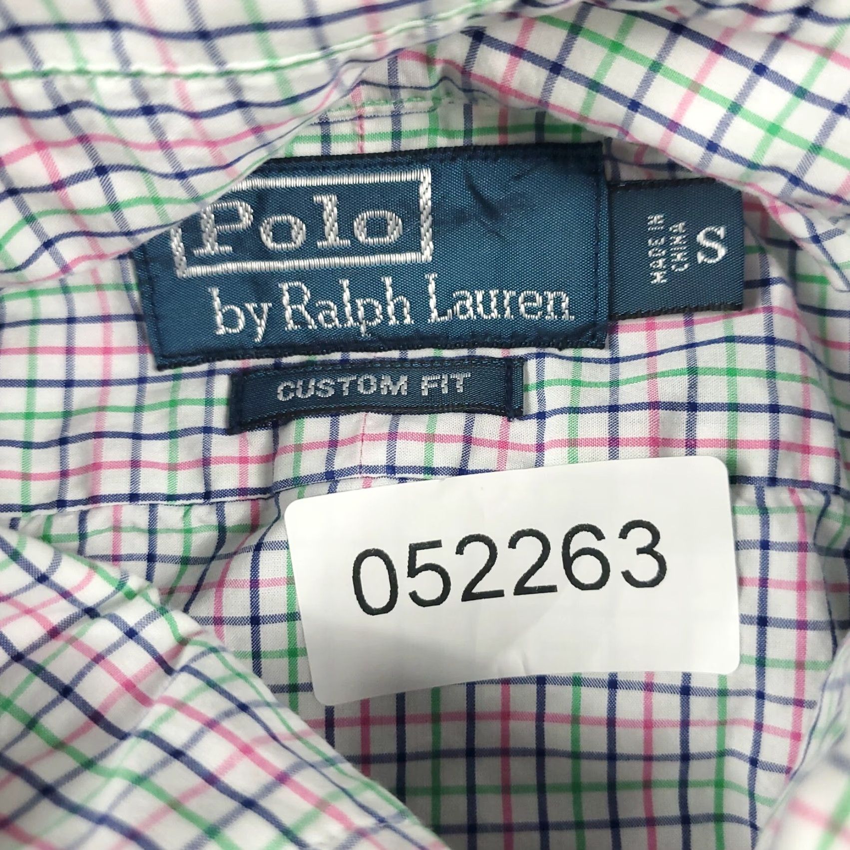 Ralph Lauren RALPH LAUREN Casual Button-Up Shirt Mens Small Blue Pink Check Long Sleeve Size US S / EU 44-46 / 1 - 6 Thumbnail