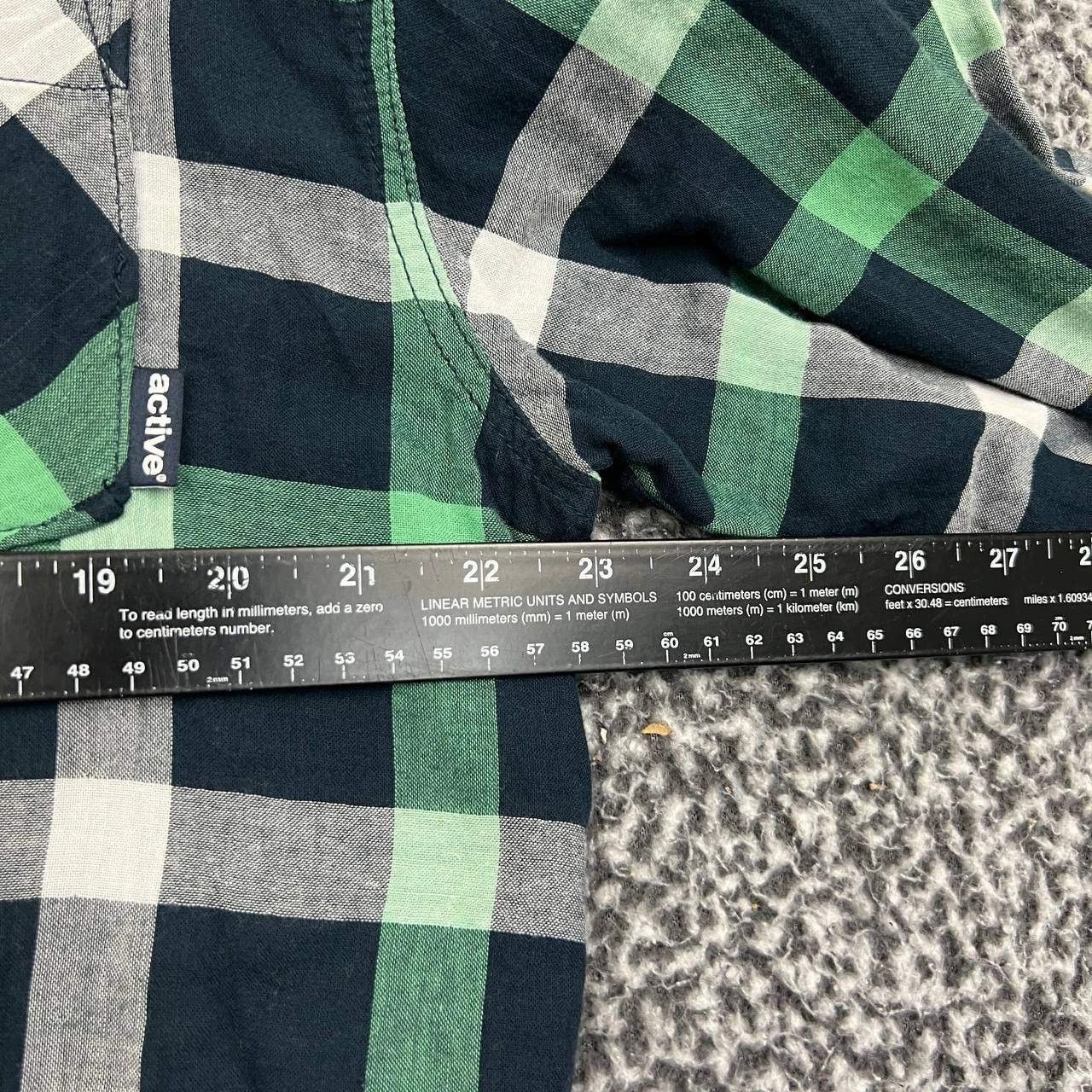 Active Ride Shop Active Ride Shop Shirt Men Plaid Flannel Button Up XL Size US XL / EU 56 / 4 - 5 Thumbnail