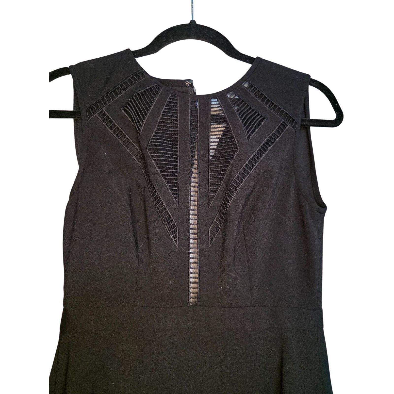Bcbgmaxazria BCBG Max Azria Black Sleeveless Fit & Flare Dress Size 2 Size XS / US 0-2 / IT 36-38 - 10 Thumbnail