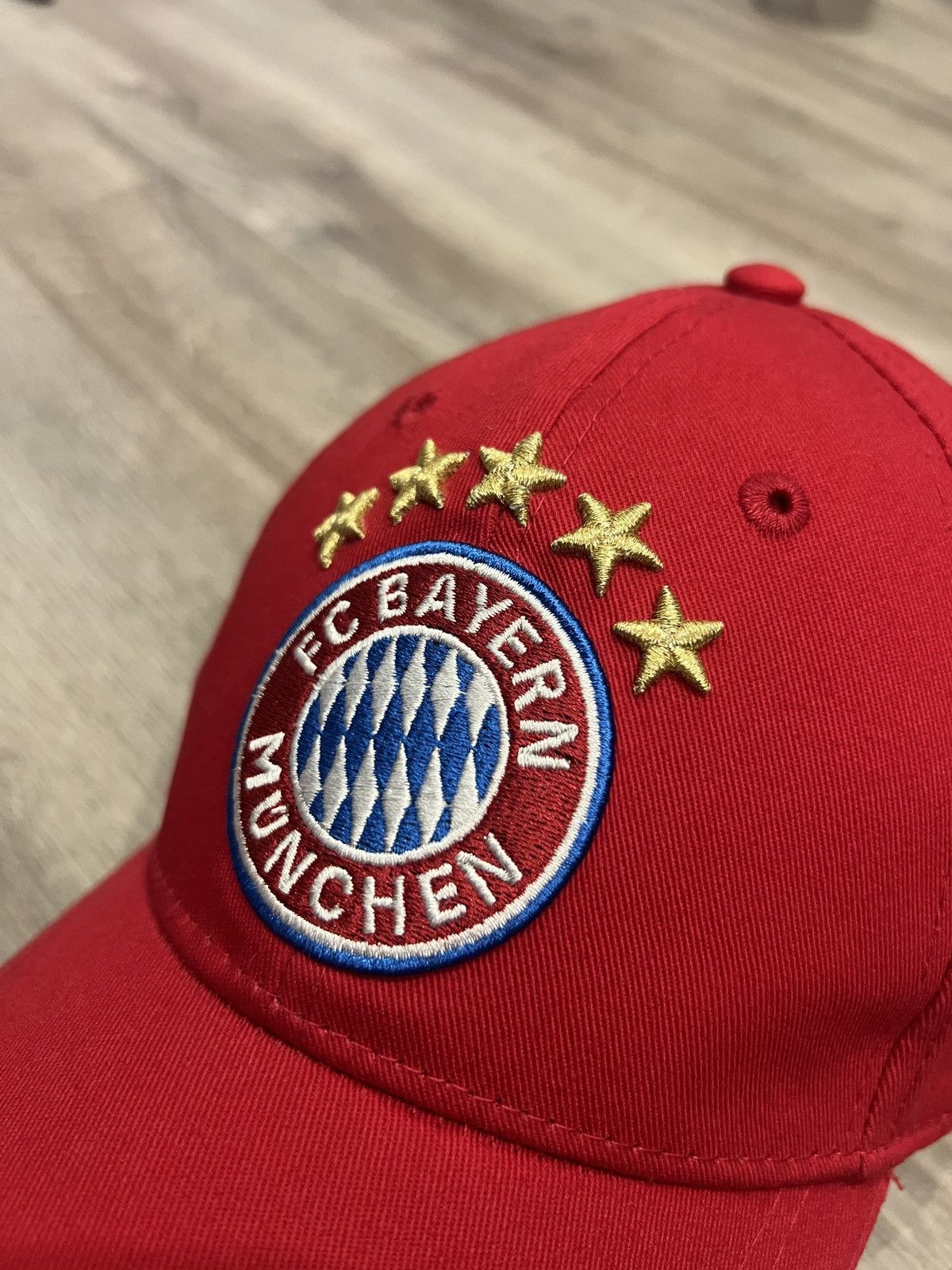 Vintage Fc Bayern cap Red with large logo One Size Size ONE SIZE - 2 Thumbnail