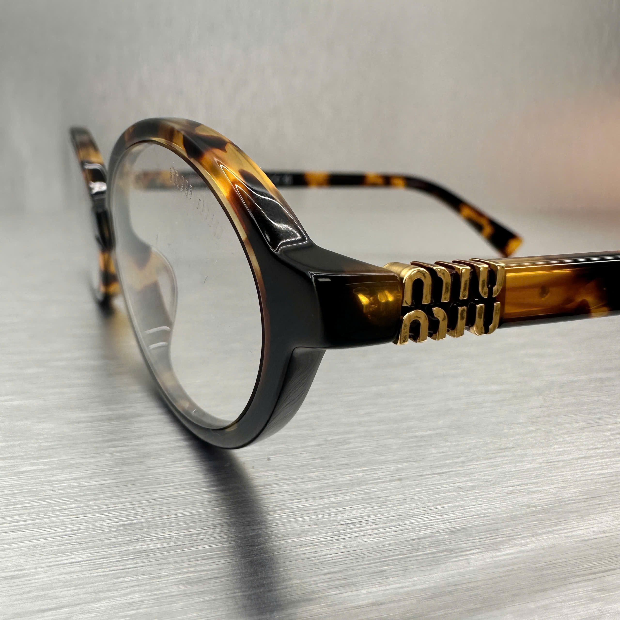 Miu Miu MIU MIU MU 04ZS VAU08N Eyewear HAVANA Size ONE SIZE - 7 Thumbnail