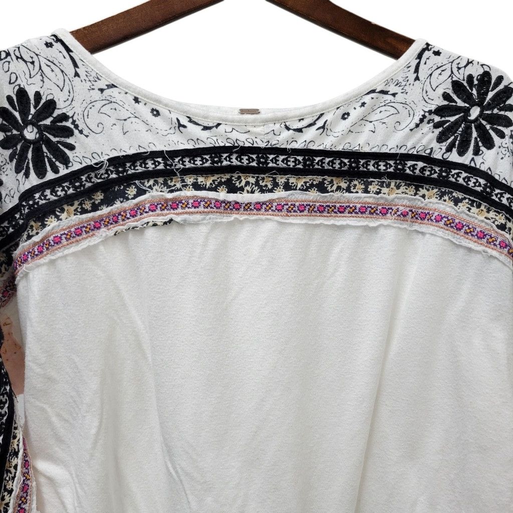 Free People Free People Women's Tripoli Top Blouse Blush Combo Size XS Size XS / US 0-2 / IT 36-38 - 5 Thumbnail