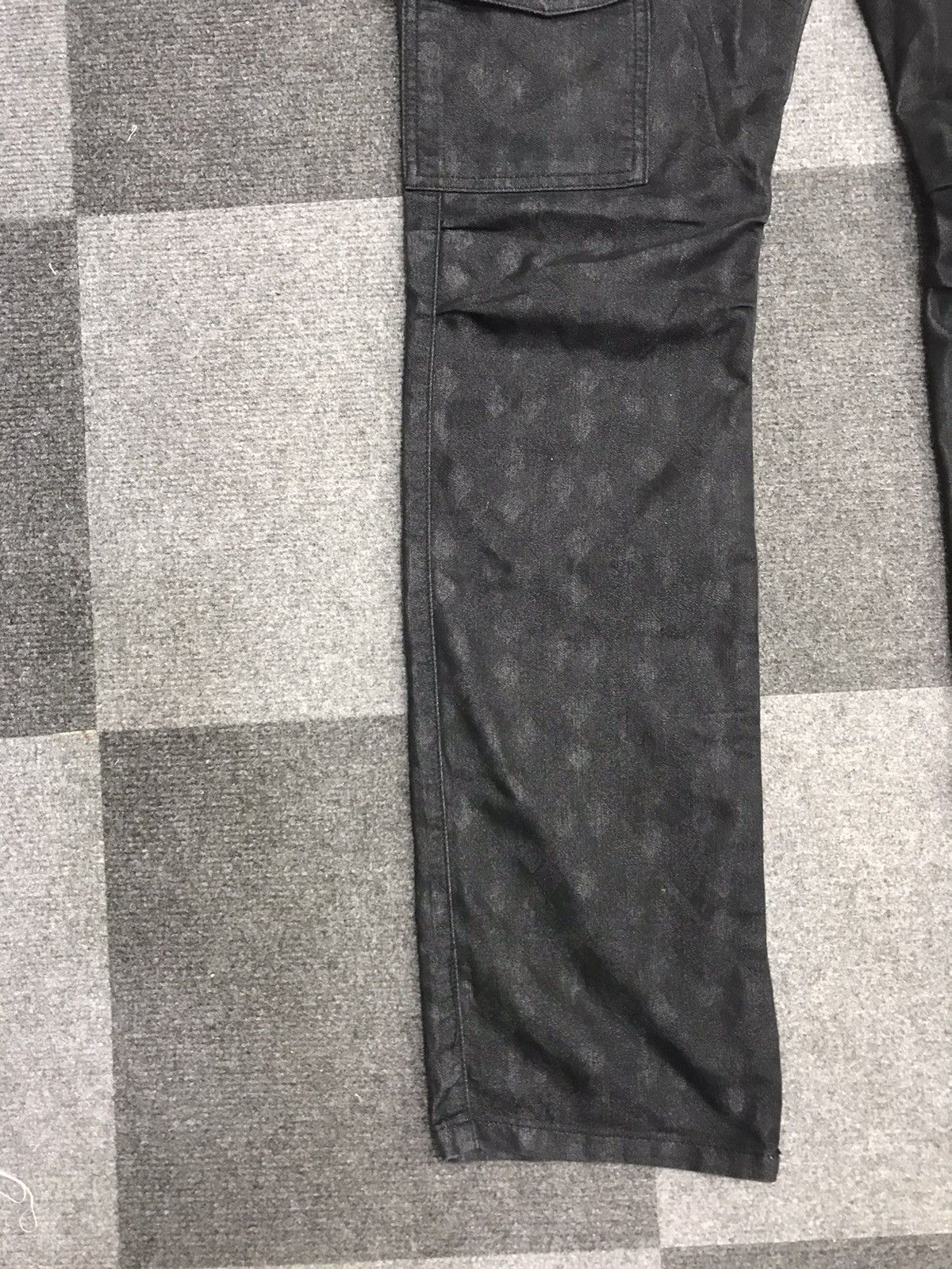 Japanese Brand semanticdesign Multipockets Artisanal Pattern Cargo Pant Size US 34 / EU 50 - 7 Thumbnail