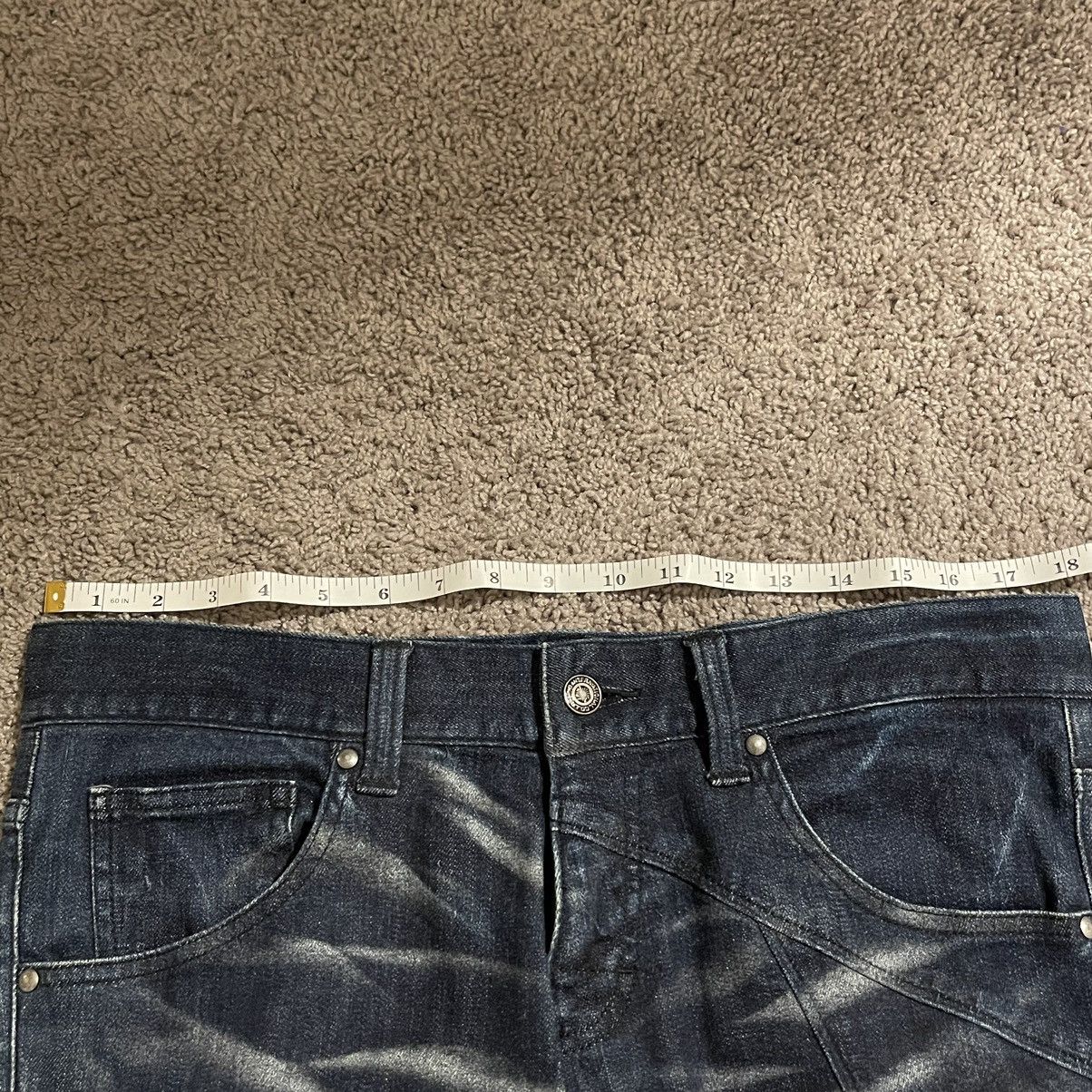 Japanese Brand × Tornado Mart Vintage Rare Tornado Mart Whiskers Bootcut Denim Jeans Size US 31 - 3 Thumbnail