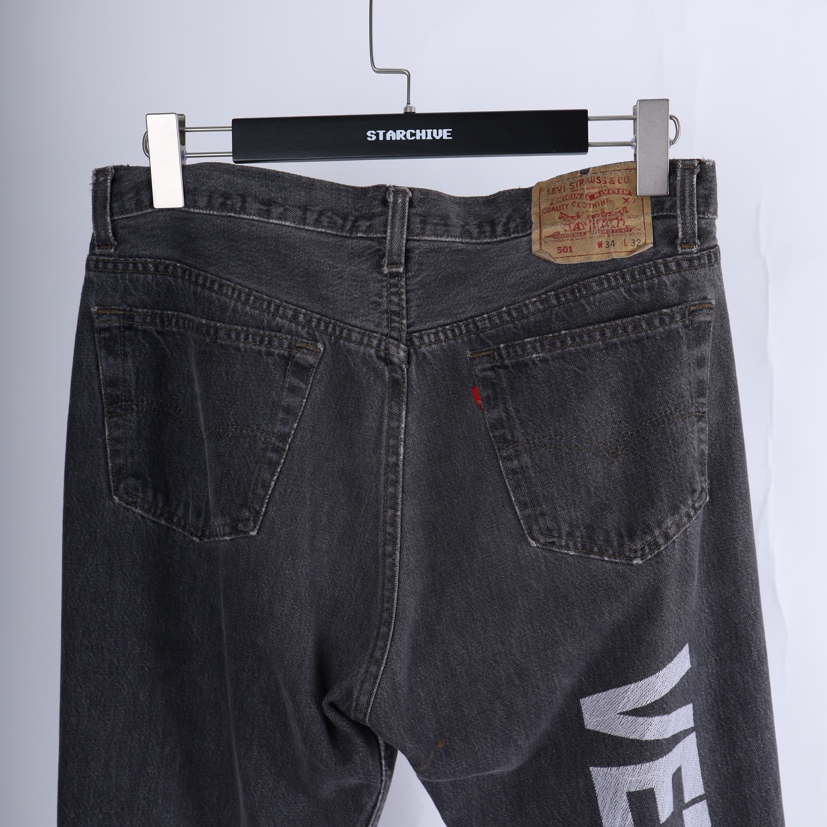 Vetements Vetements Black LEVIS SZ 32 Size US 32 / EU 48 - 8 Thumbnail