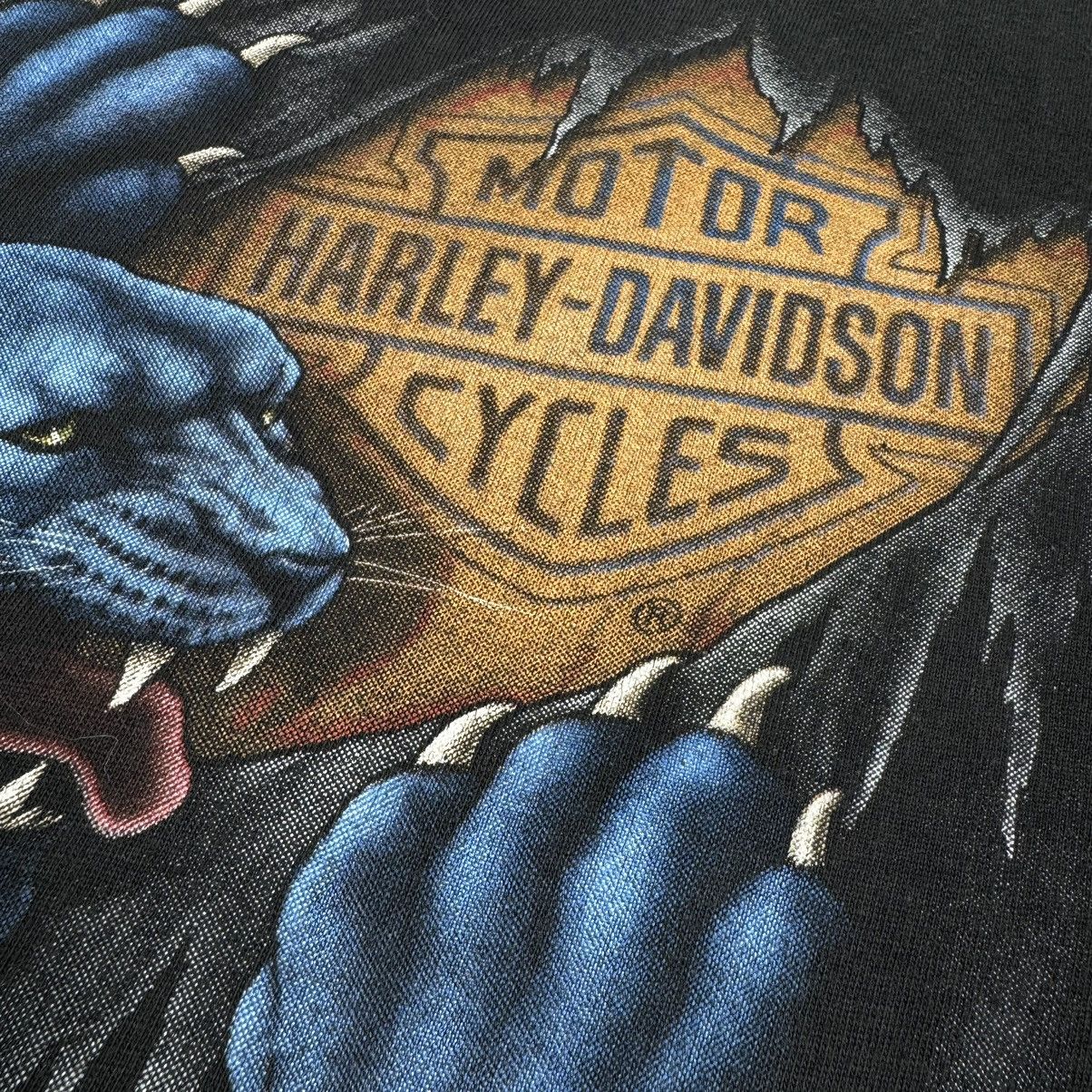 Harley Davidson Vintage 1991 Harley Davidson Panther 3D Emblem T Shirt Size US XL / EU 56 / 4 - 5 Thumbnail