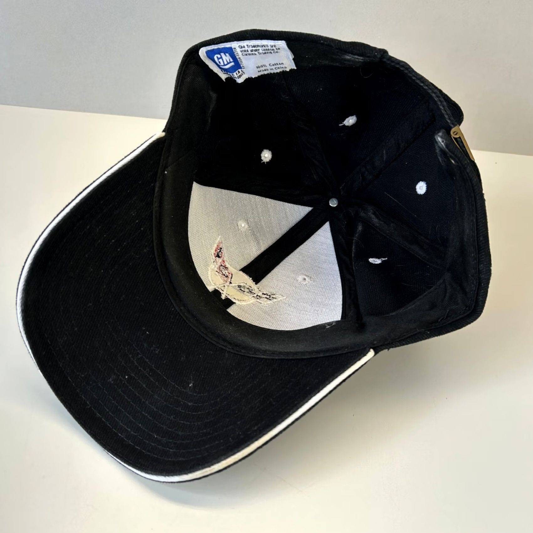 Vintage VINTAGE Corvette Hat Unisex Adults Black Cotton Adjustable Strapback Baseball Cap 80s 90s Retro USA Size ONE SIZE - 7 Thumbnail