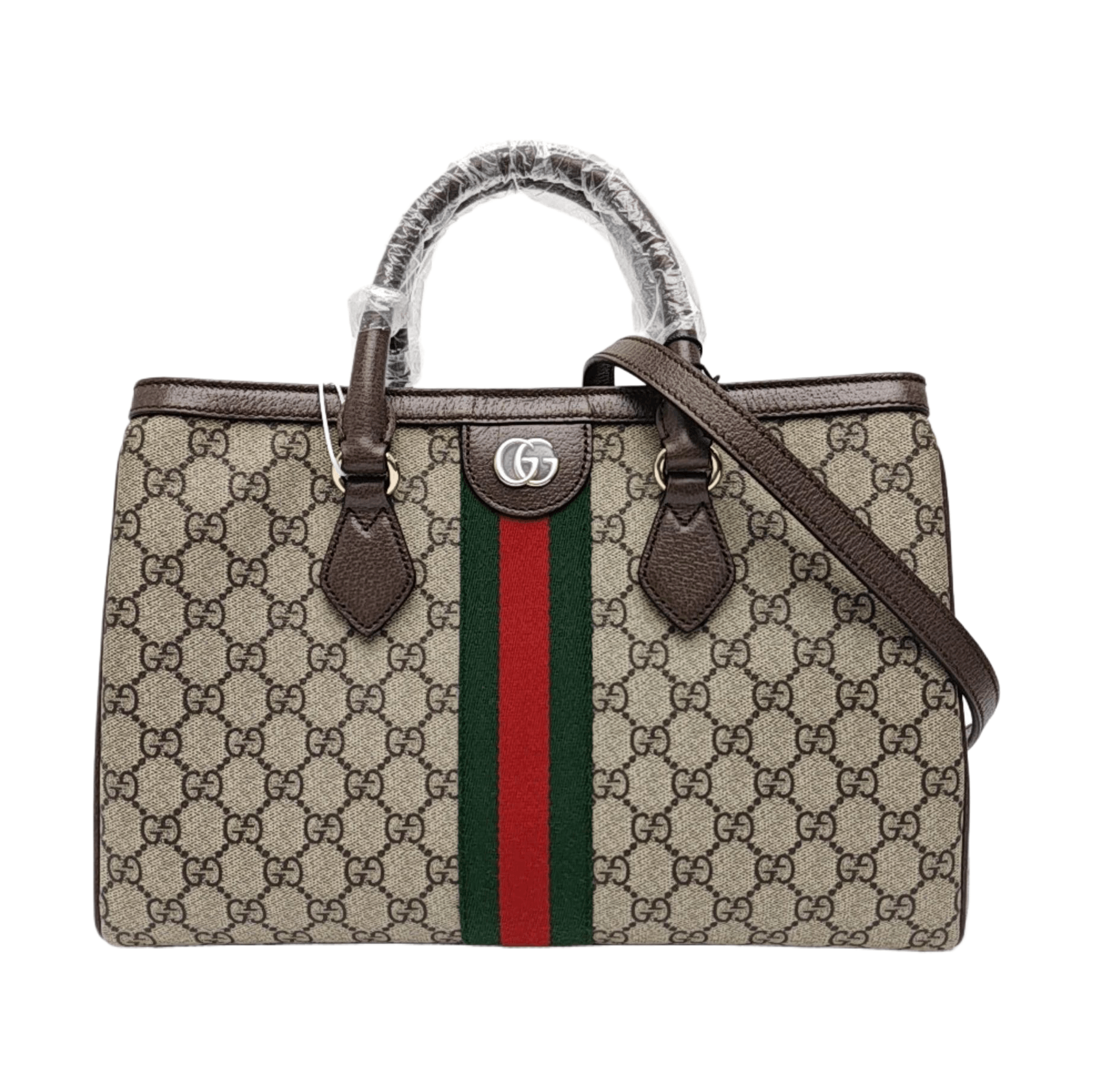 Gucci Gucci Ophidia GG Supreme Canvas Handle Bag Size ONE SIZE - 1 Thumbnail