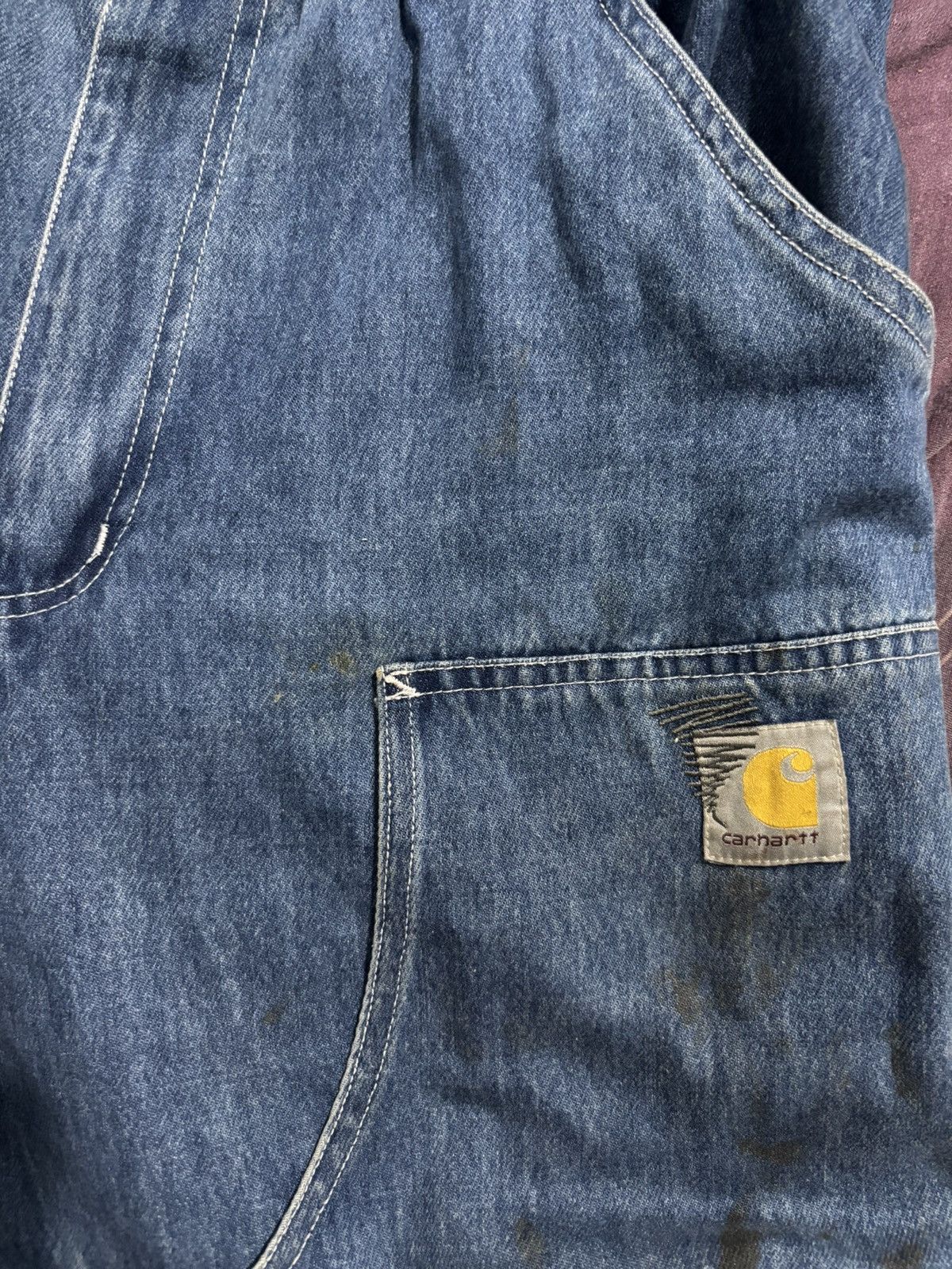 Carhartt Carhartt WIP x Invincible 15 Double Knee Pants (Denim) Size US 36 / EU 52 - 6 Thumbnail