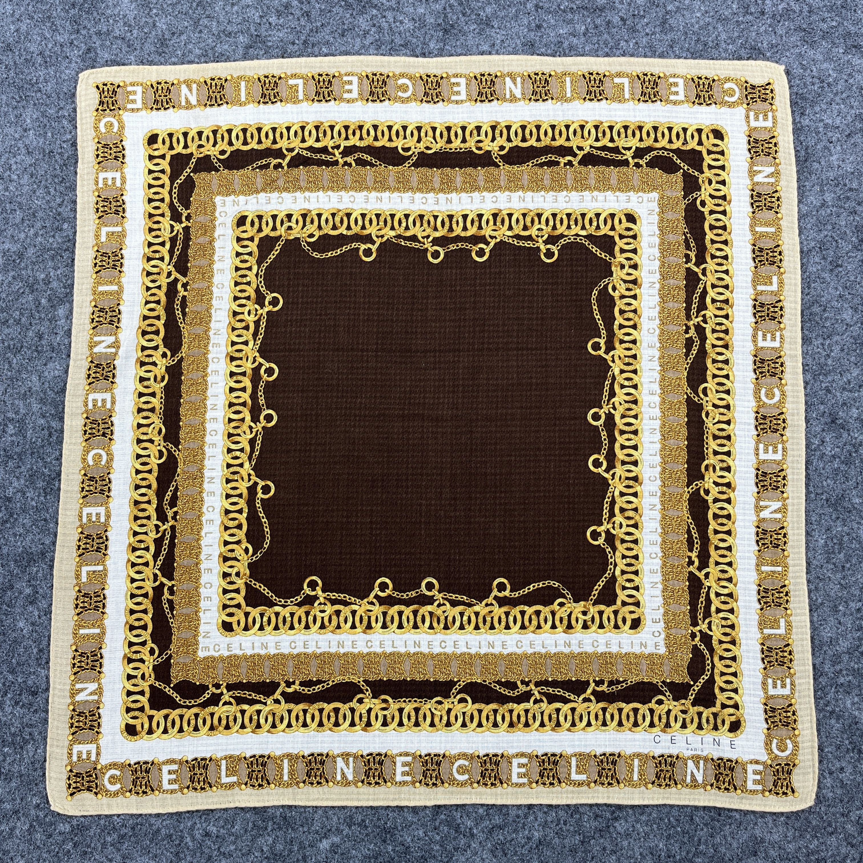 Celine Celine Handkerchief / Bandana / Neckerchief B1095 Size ONE SIZE - 2 Thumbnail