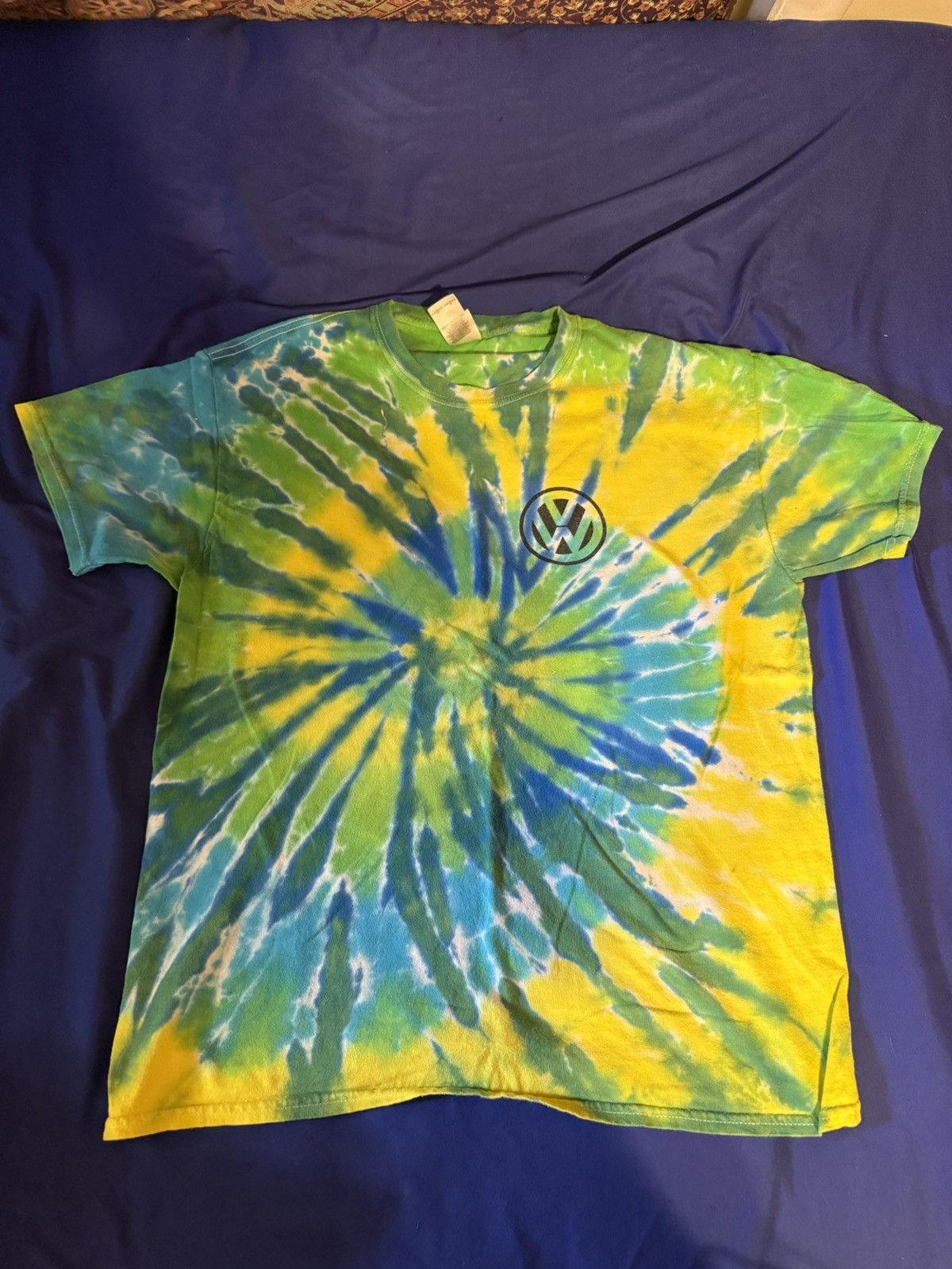 Vintage Tie dye vw shirt Size US M / EU 48-50 / 2 - 1 Thumbnail