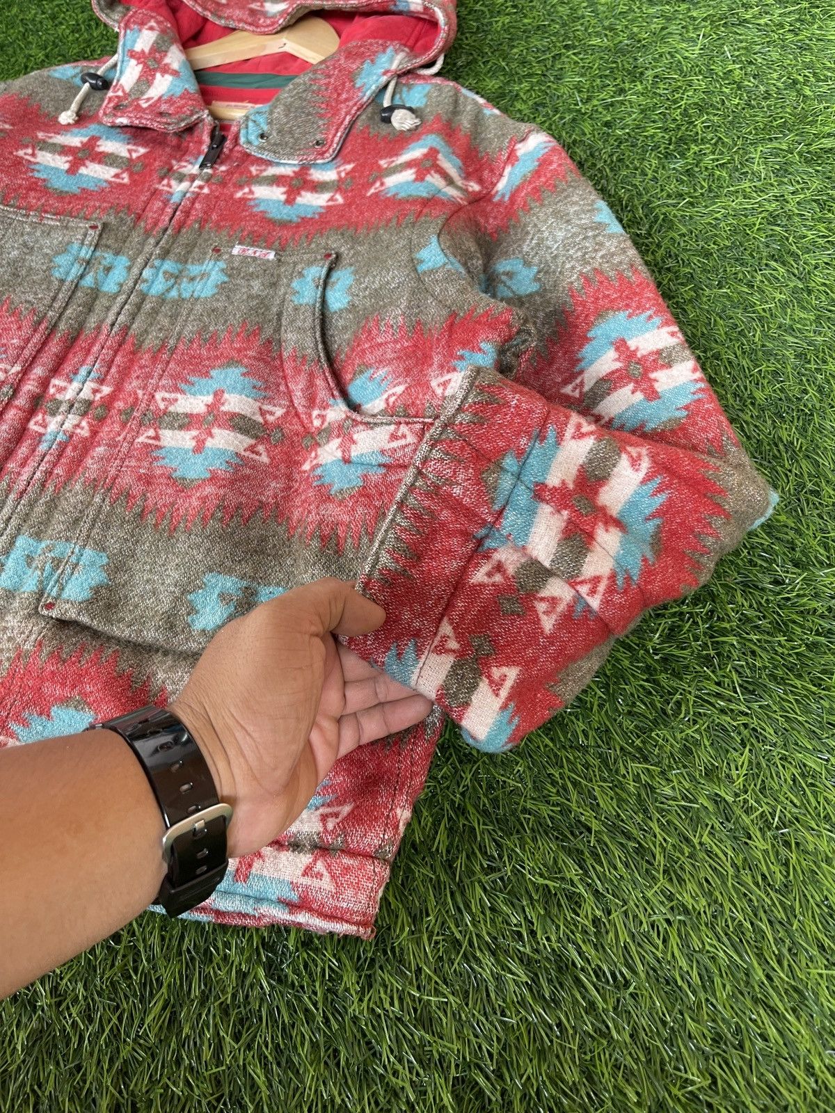 Vintage Very Rare🔥Vtg 60s/70s Rna Inc Native Navajo Heavy Jacket Size US XL / EU 56 / 4 - 17 Thumbnail