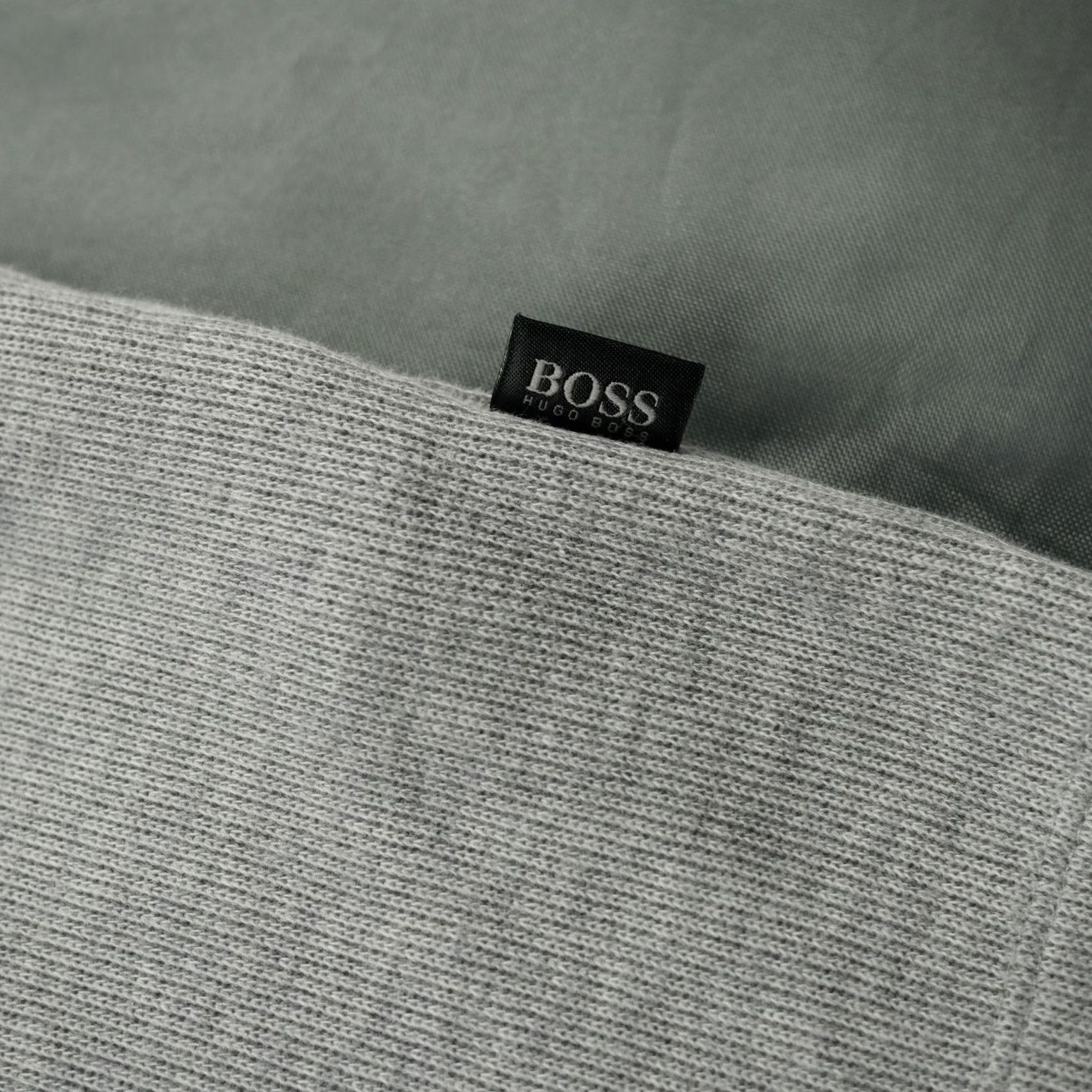 Hugo Boss BOSS Hugo Boss Sweater Mens XL Gray Mock Neck Pullover Size US XL / EU 56 / 4 - 4 Thumbnail