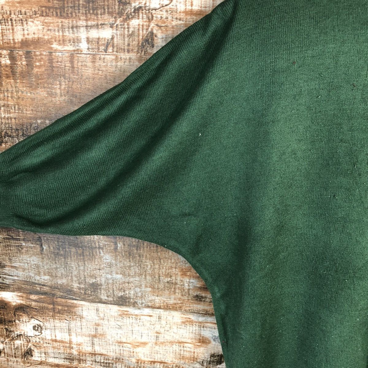Aran Isles Knitwear Rope Picnic Green Knitwear #A962 Size M / US 6-8 / IT 42-44 - 9 Thumbnail