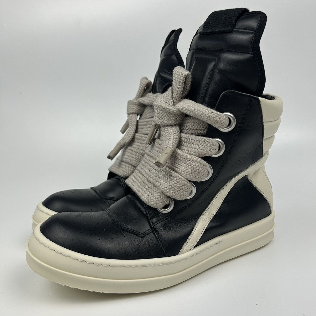 Rick Owens Drkshdw Rick Owens Geobasket Jumbo Lace Size US 8 / EU 41 - 2 Thumbnail