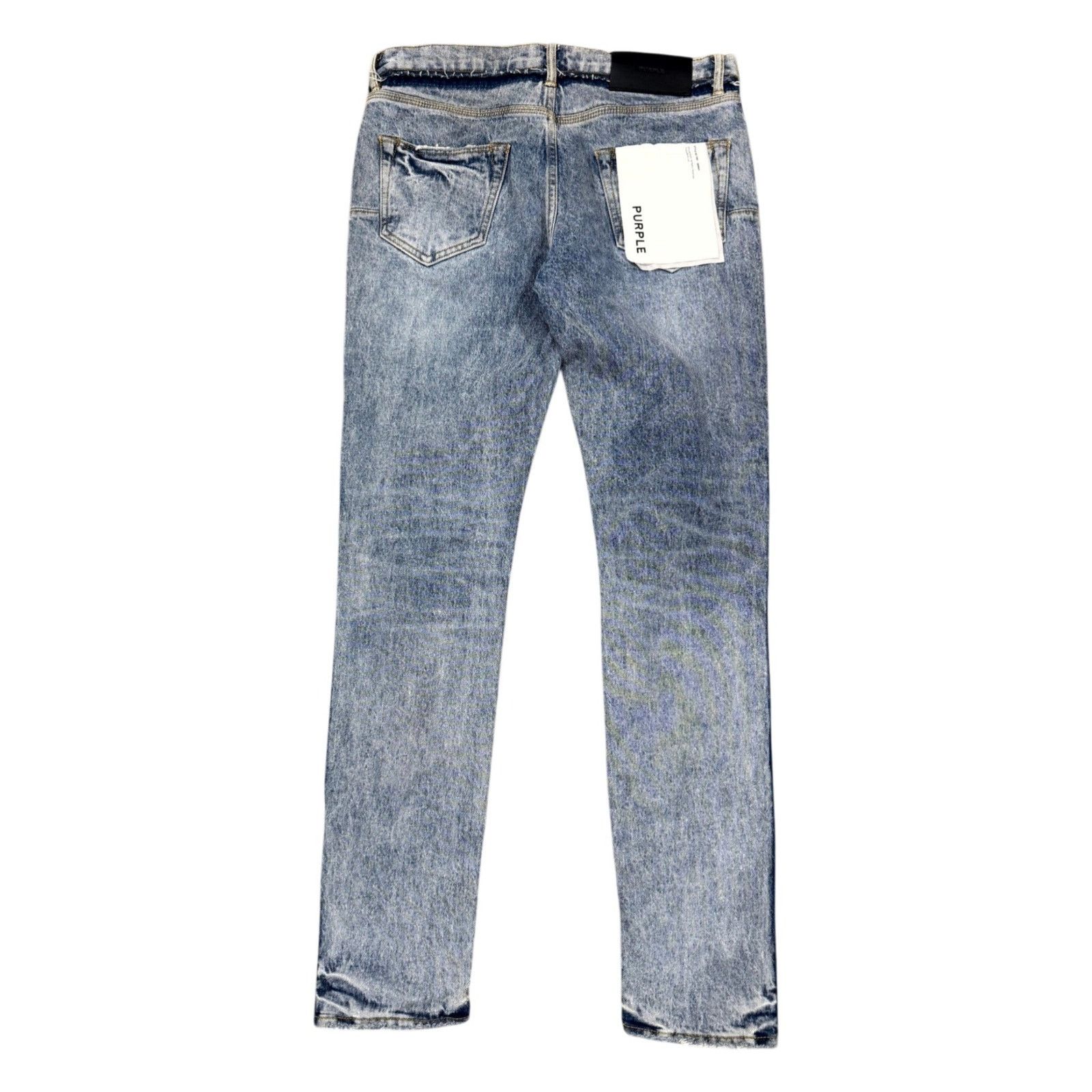 Purple Brand Purple Brand Reworked Light Wash Jeans Size US 31 - 2 Thumbnail