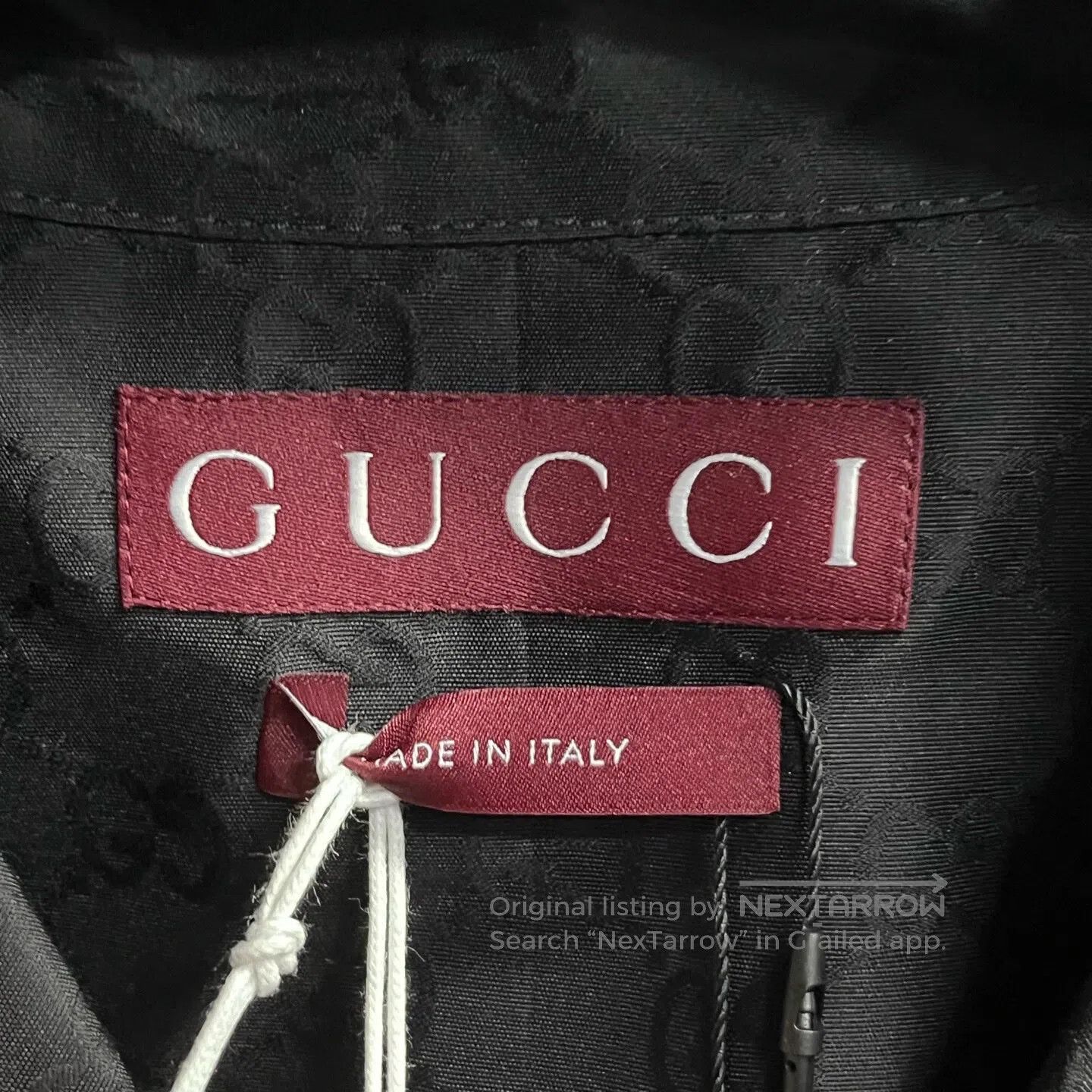 Gucci Guicci Short-sleeved, collar-tipped, buttoned, solid-color Size US M / EU 48-50 / 2 - 2 Thumbnail