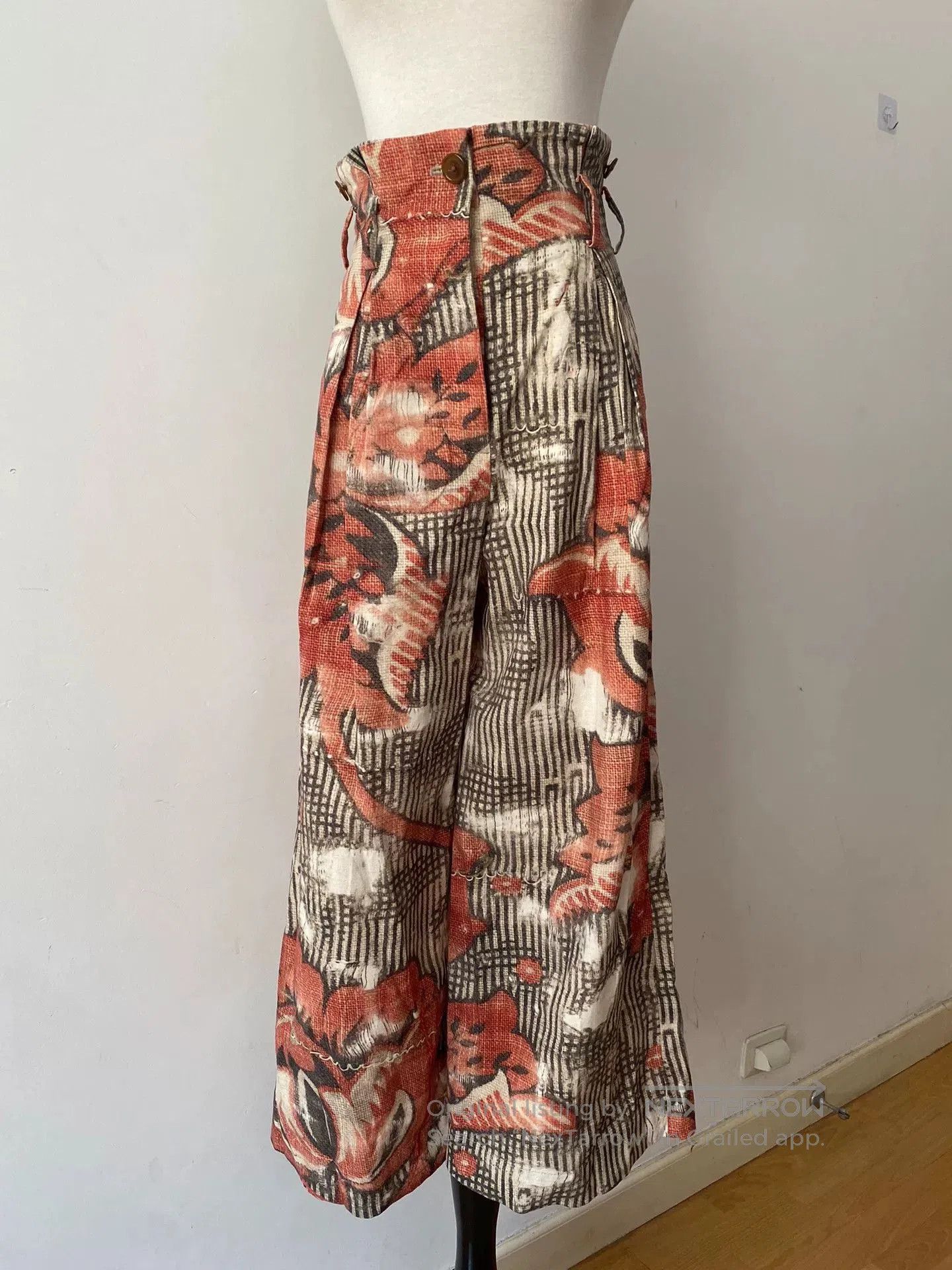 Vivienne Westwood vivienne westwood high-waist wide-leg trousers. Size 25" / US 0 / IT 36 - 6 Thumbnail