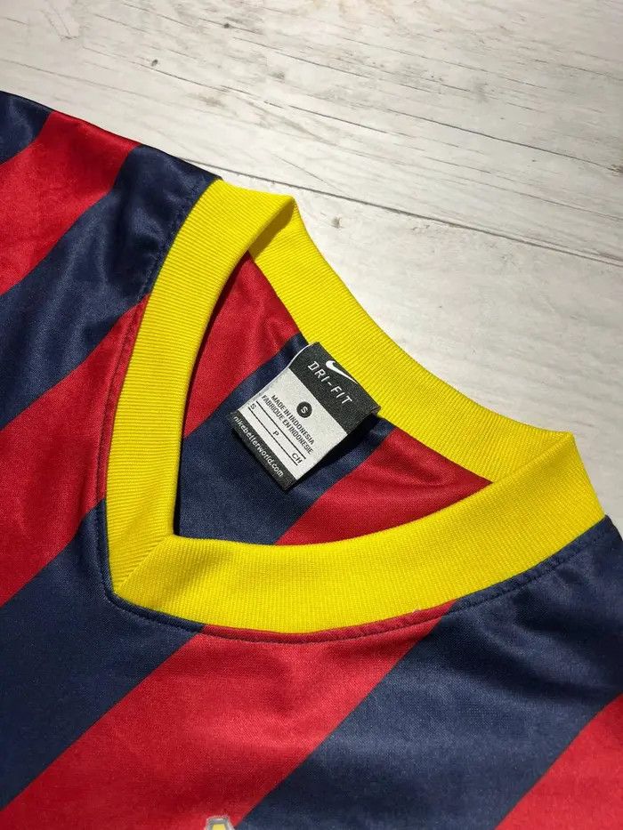 Nike Nike FC Barcelona 2013 2014 Home Shirt Soccer Jersey Size US S / EU 44-46 / 1 - 4 Thumbnail