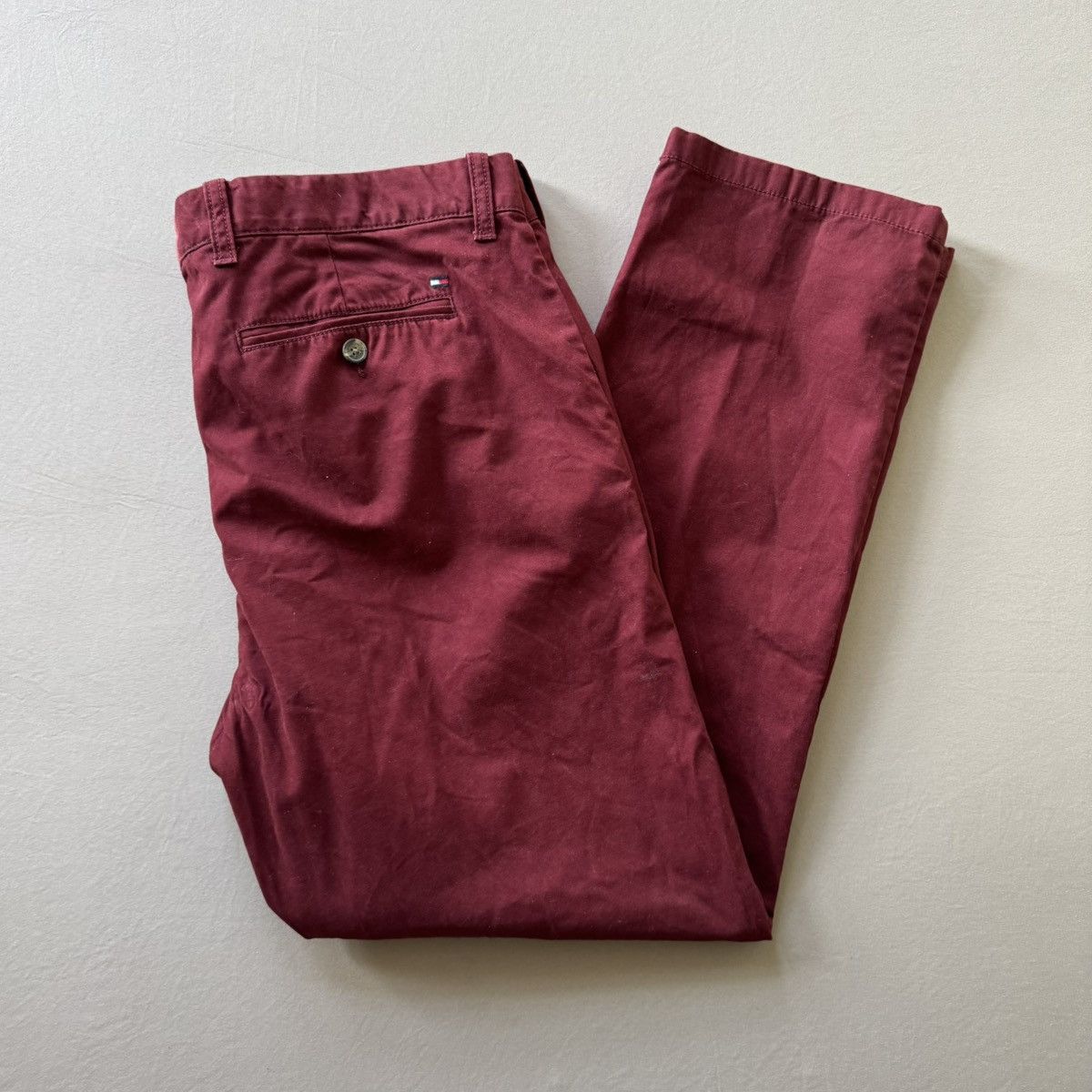Tommy Hilfiger Tommy Hilfiger Regular-Fit Chino Pants Size US 37 - 1 Thumbnail