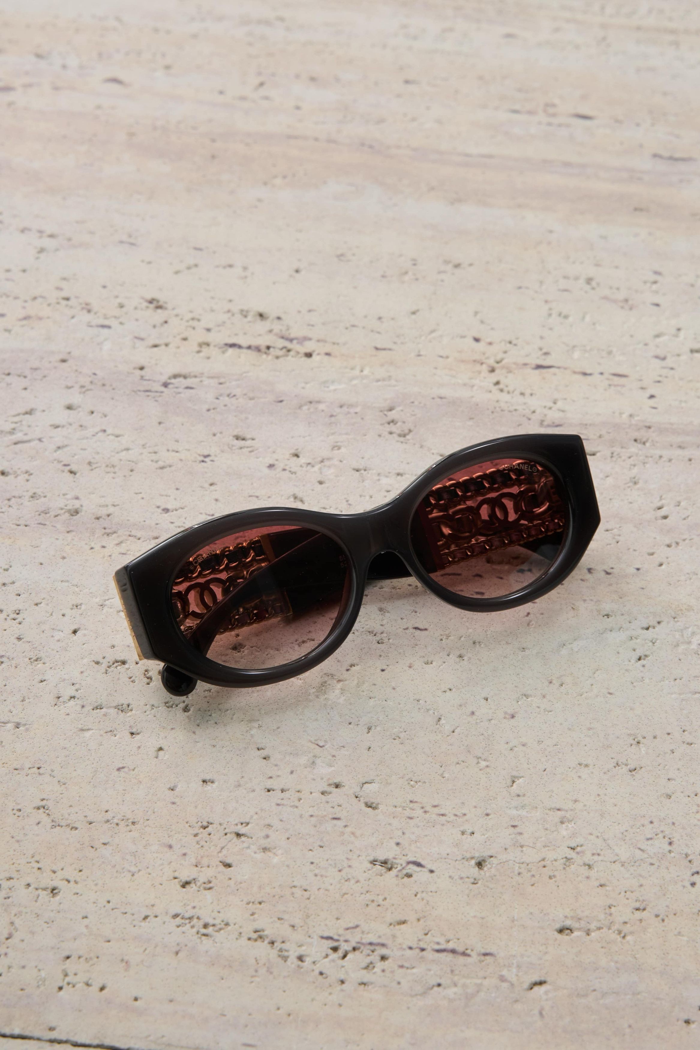Chanel Chanel Oval Sunglasses 0CH5536Q 17168H Size ONE SIZE - 2 Thumbnail