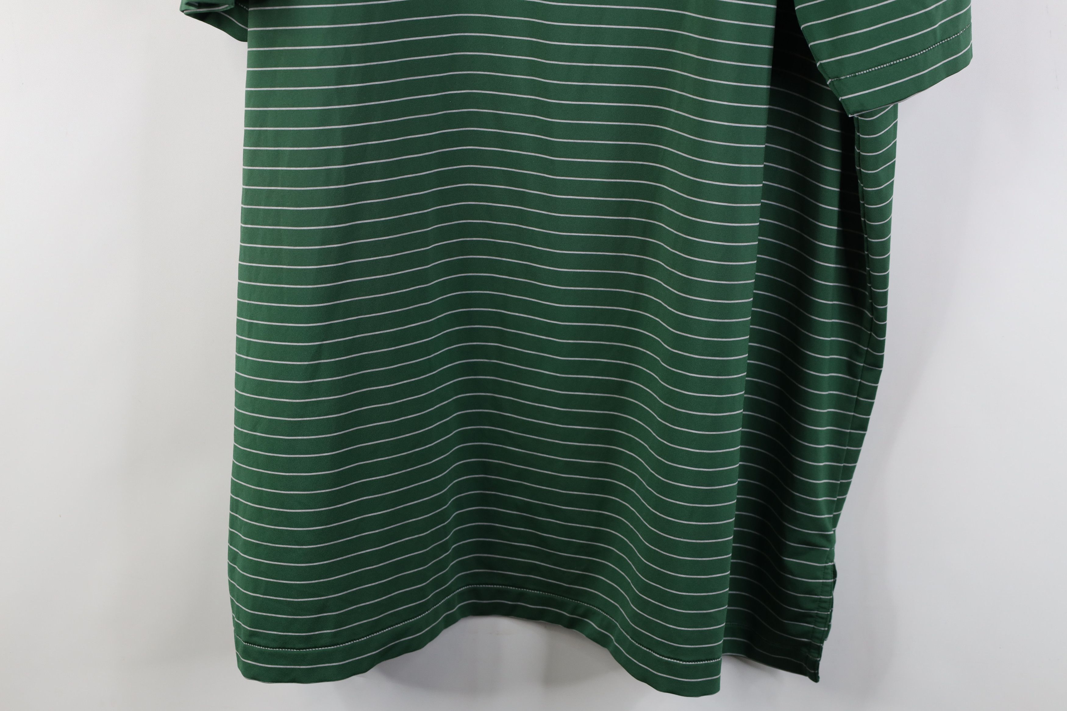 Peter Millar Peter Millar Summer Comfort Striped Knit Golf Polo Shirt Size US XXL / EU 58 / 5 - 12 Thumbnail