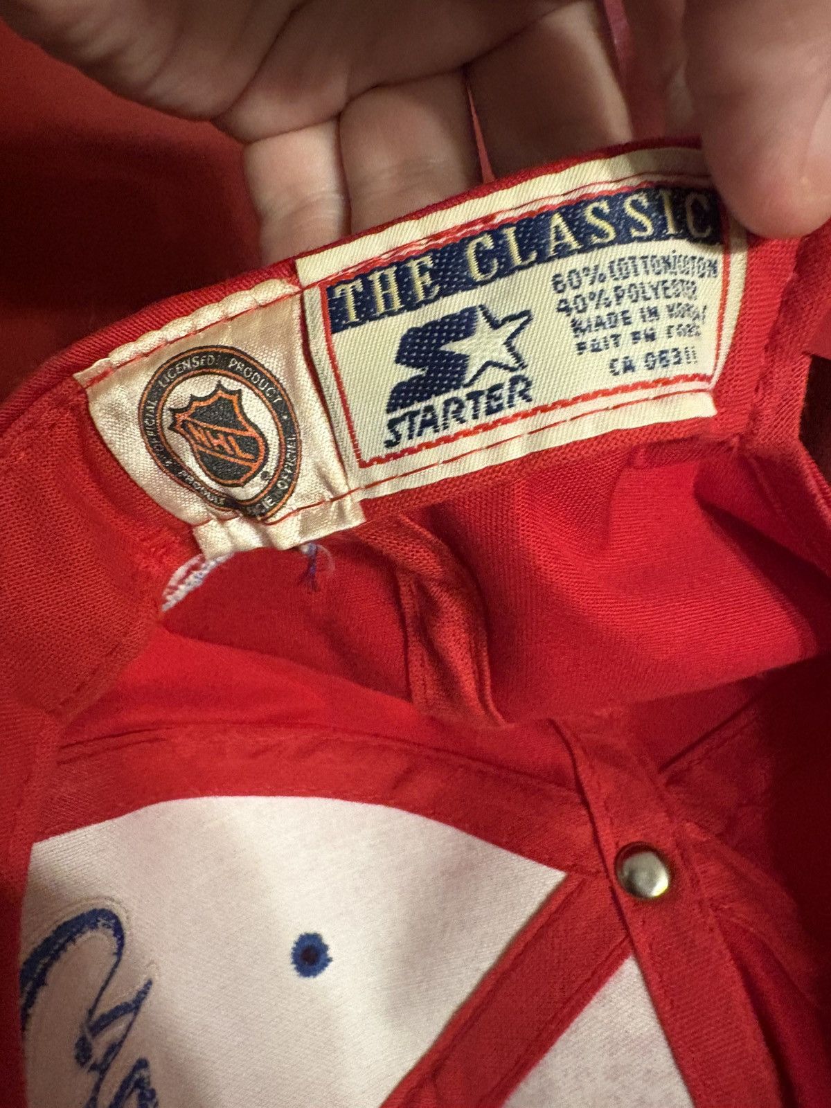 Starter Vintage Montreal Canadiens Hat 90’s Starter Tailsweep Size ONE SIZE - 5 Thumbnail