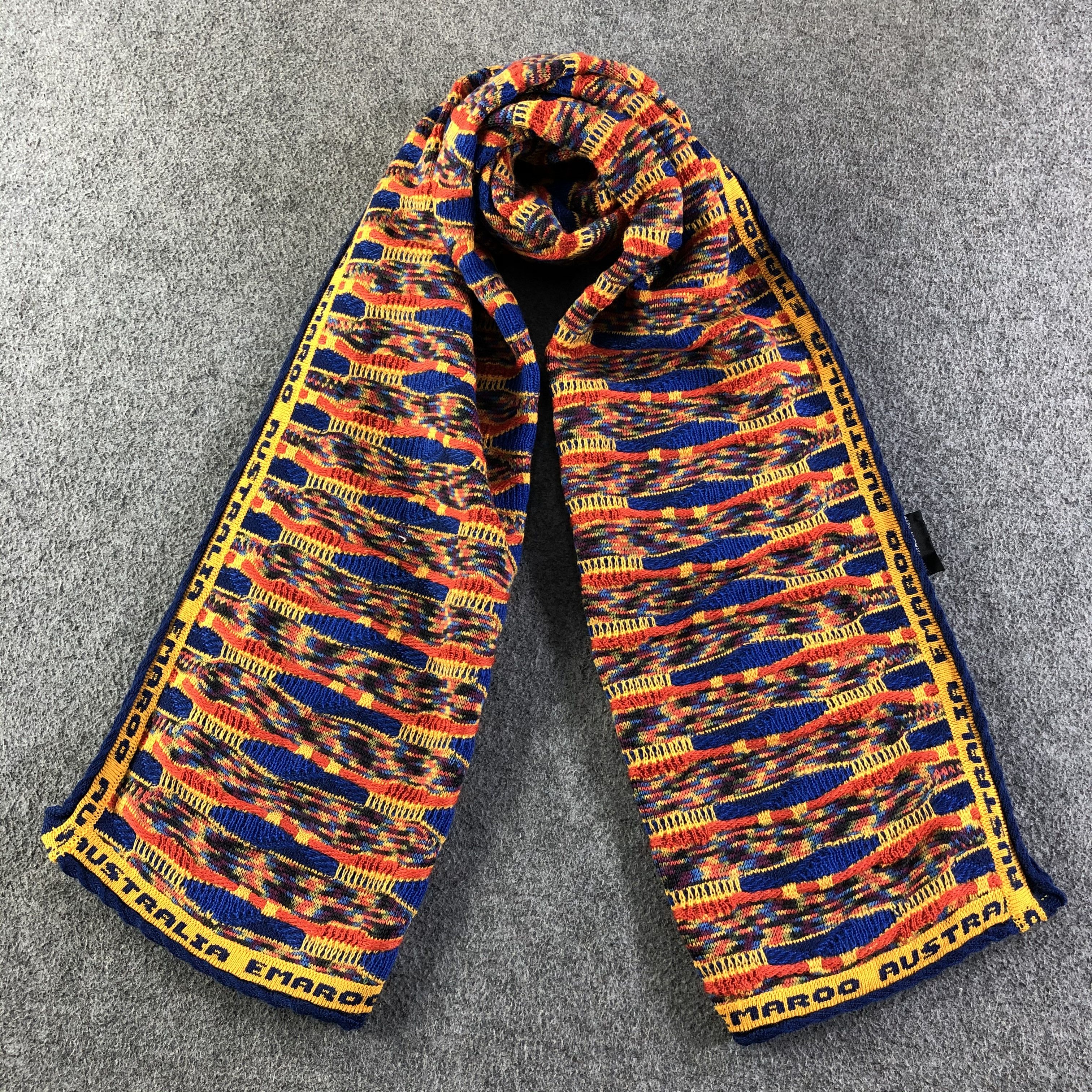 Vintage Amaroo Scarf / Muffler / Neckwear P071 Size ONE SIZE - 1 Thumbnail