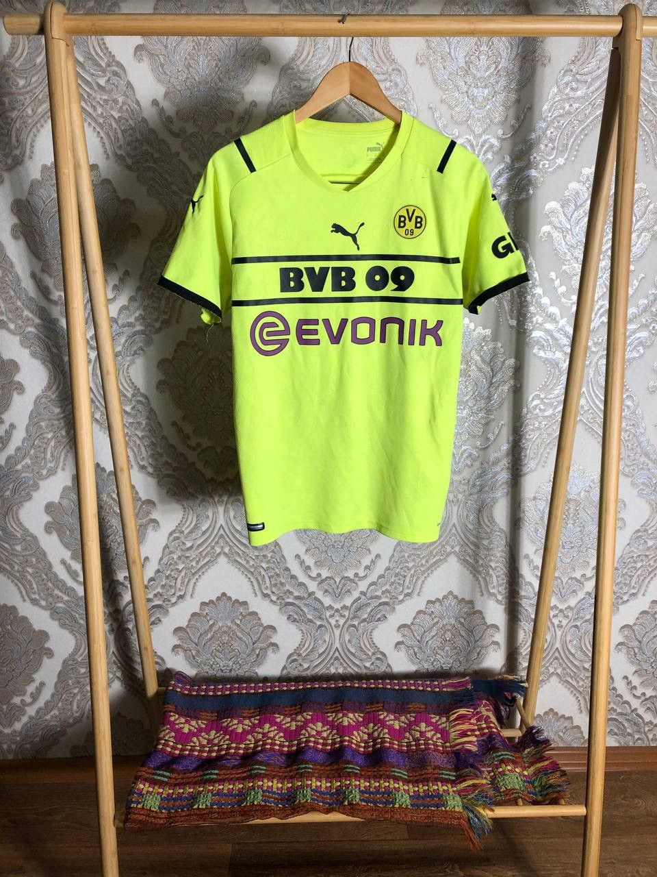Puma VINTAGE PUMA FC BORUSSIA DORTMUND GERMANY SOCCER JERSEY Y2K Size US M / EU 48-50 / 2 - 2 Thumbnail