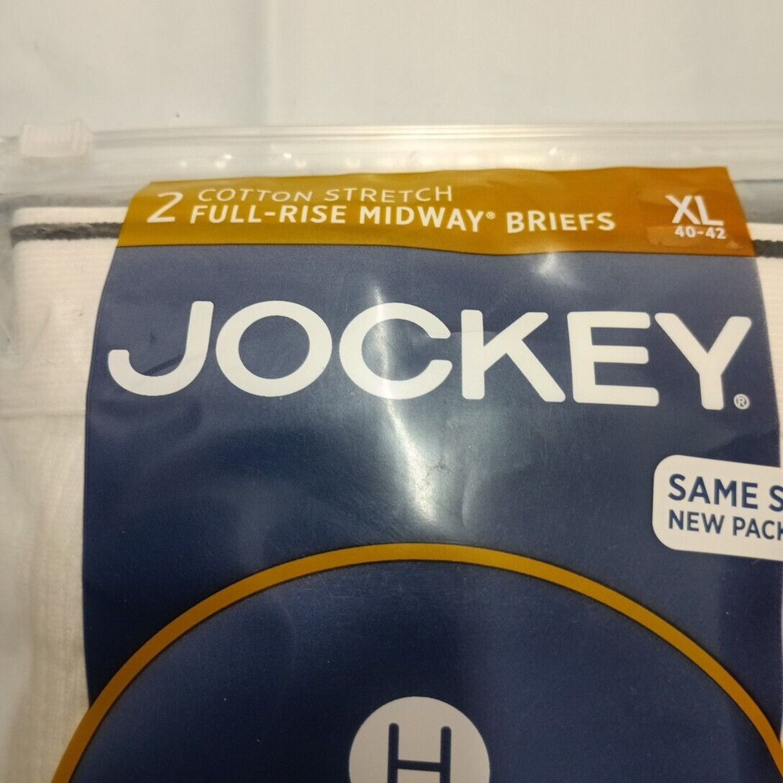 Jockey Jockey Men's Pouch 2 Midway Briefs White Size XL (40-42) Size 40 - 2 Thumbnail