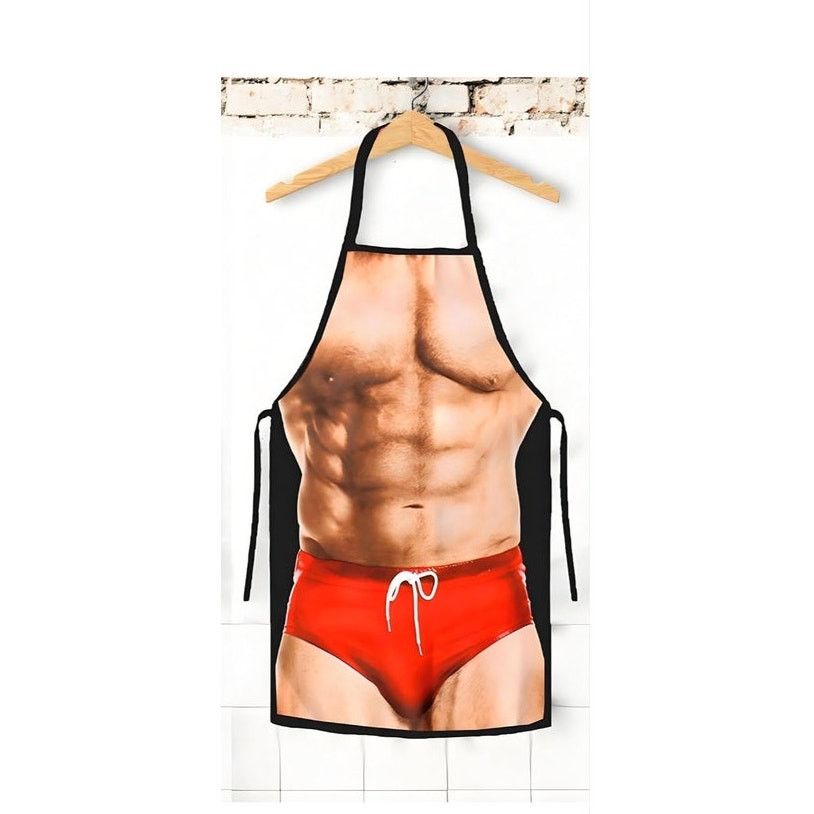 The Unbranded Brand Apron Kitchen Funny Cooking Grilling Baking Party Apron Gift Size ONE SIZE - 7 Thumbnail
