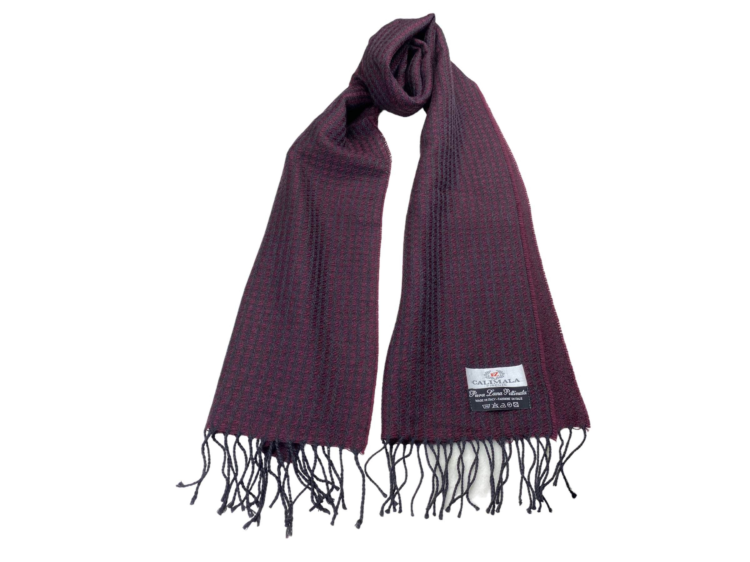 Vintage Calimala Firenze scarf Pure Combed Wool Vintage Scarves Size ONE SIZE - 1 Thumbnail