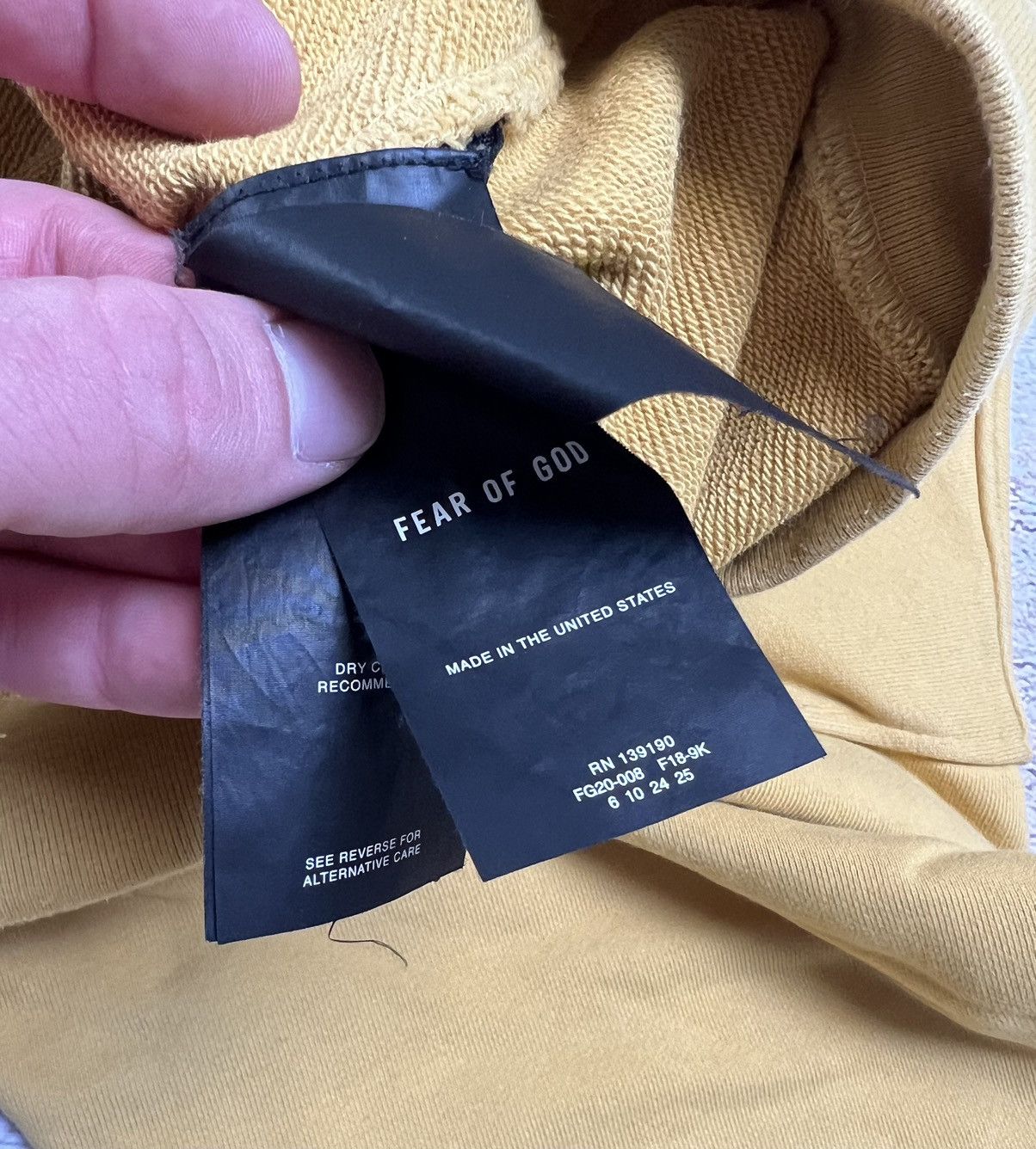 Fear of God Fear of God oversized hoodie Size XS / US 0-2 / IT 36-38 - 8 Thumbnail