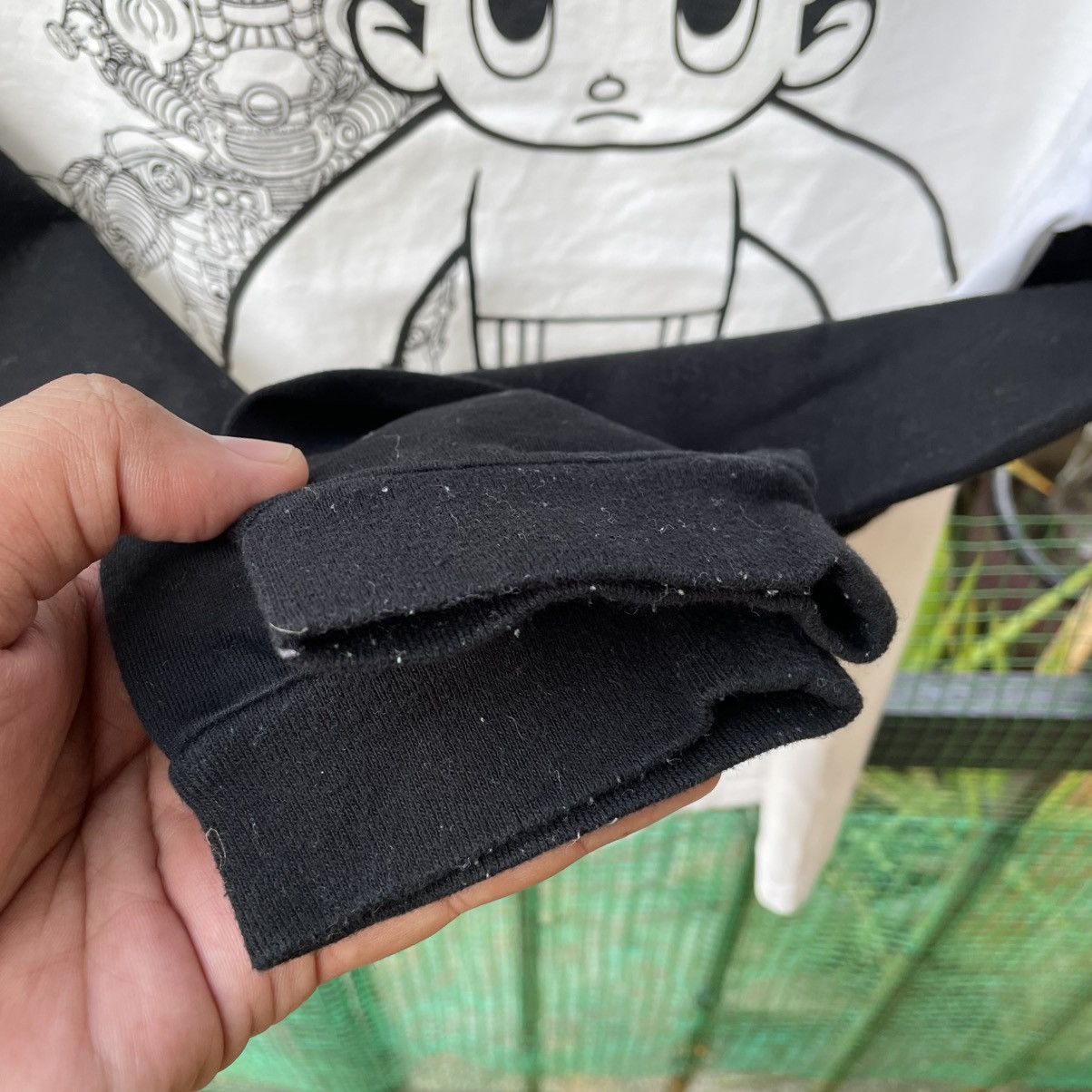 Anime 🔥🇯🇵Vintage Astro Boy Japan Made Big Image Long Sleves Tee Size US M / EU 48-50 / 2 - 9 Thumbnail