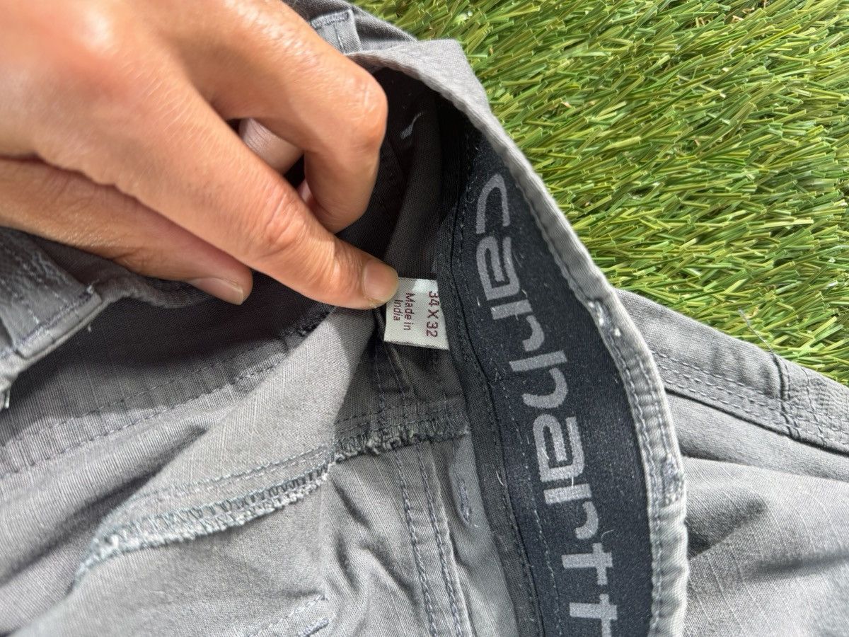 Carhartt Carhartt Rugged Flex Multi Pocket Work Pants Grey 34x32 Size US 34 / EU 50 - 11 Thumbnail