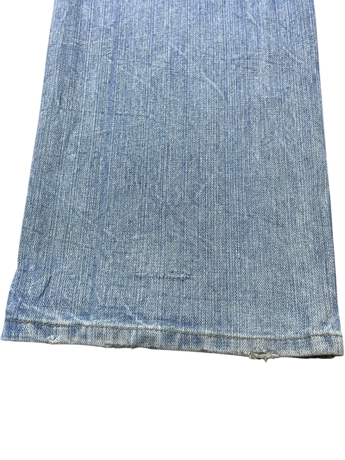 GOSTAR DE FUGA × Hysteric Glamour Daily Topics Japan Double Waist Camo Distressed Jeans Size US 30 / EU 46 - 17 Thumbnail
