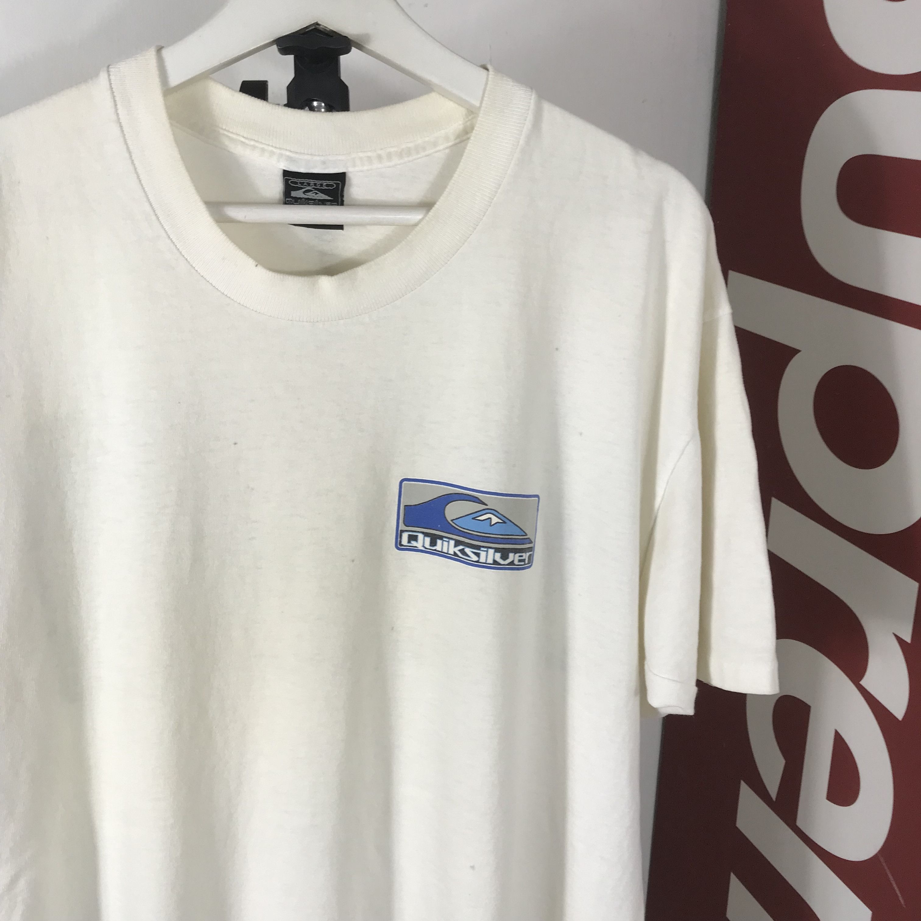 Quiksilver 90s Vintage Quiksilver Kelly Slater Legendary Surfer Tshirt Size US L / EU 52-54 / 3 - 4 Thumbnail