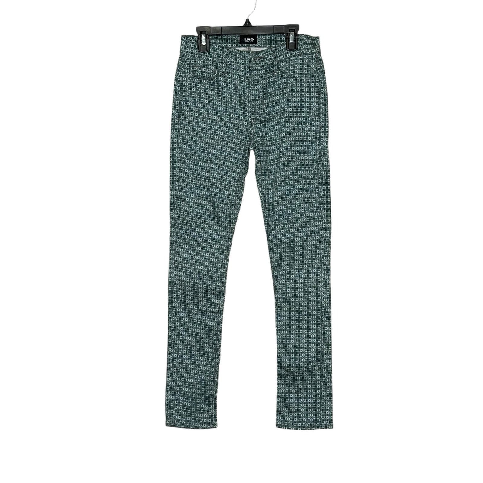 Hudson Hudson green floral skinny pants size 25 Size 27" / US 4 / IT 40 - 8 Thumbnail