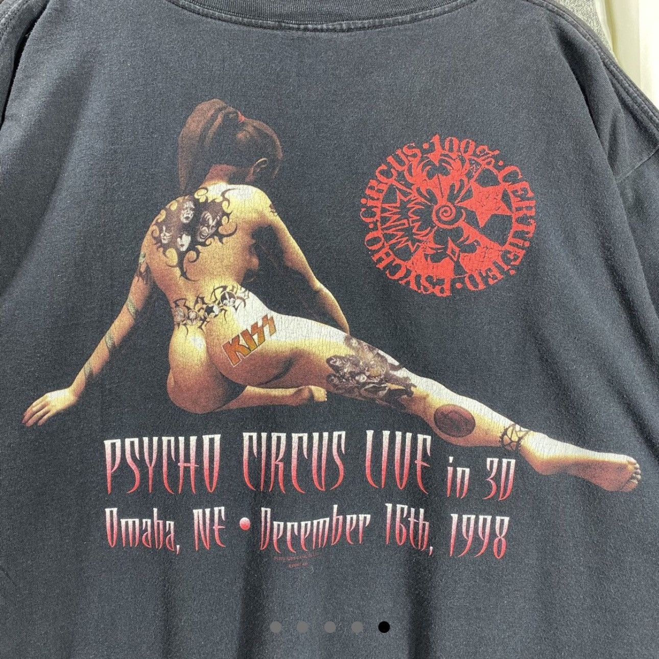 Vintage Band Tee x Vintage x KISS Size US XL / EU 56 / 4 - 4 Thumbnail