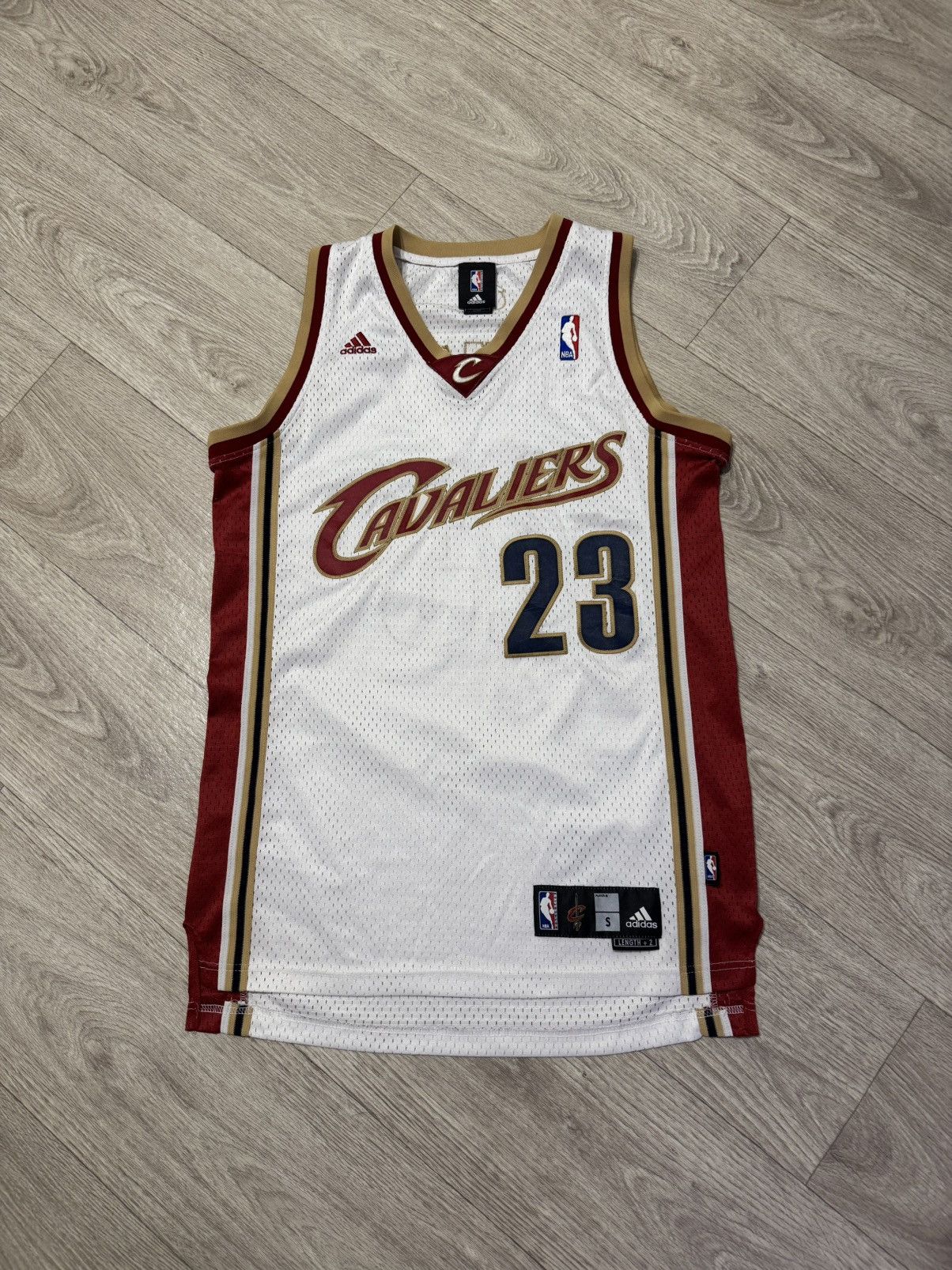 Adidas 🔷Vintage Adidas Cleveland Cavaliers LeBron James NBA Jersey🔷 Size US S / EU 44-46 / 1 - 1 Thumbnail